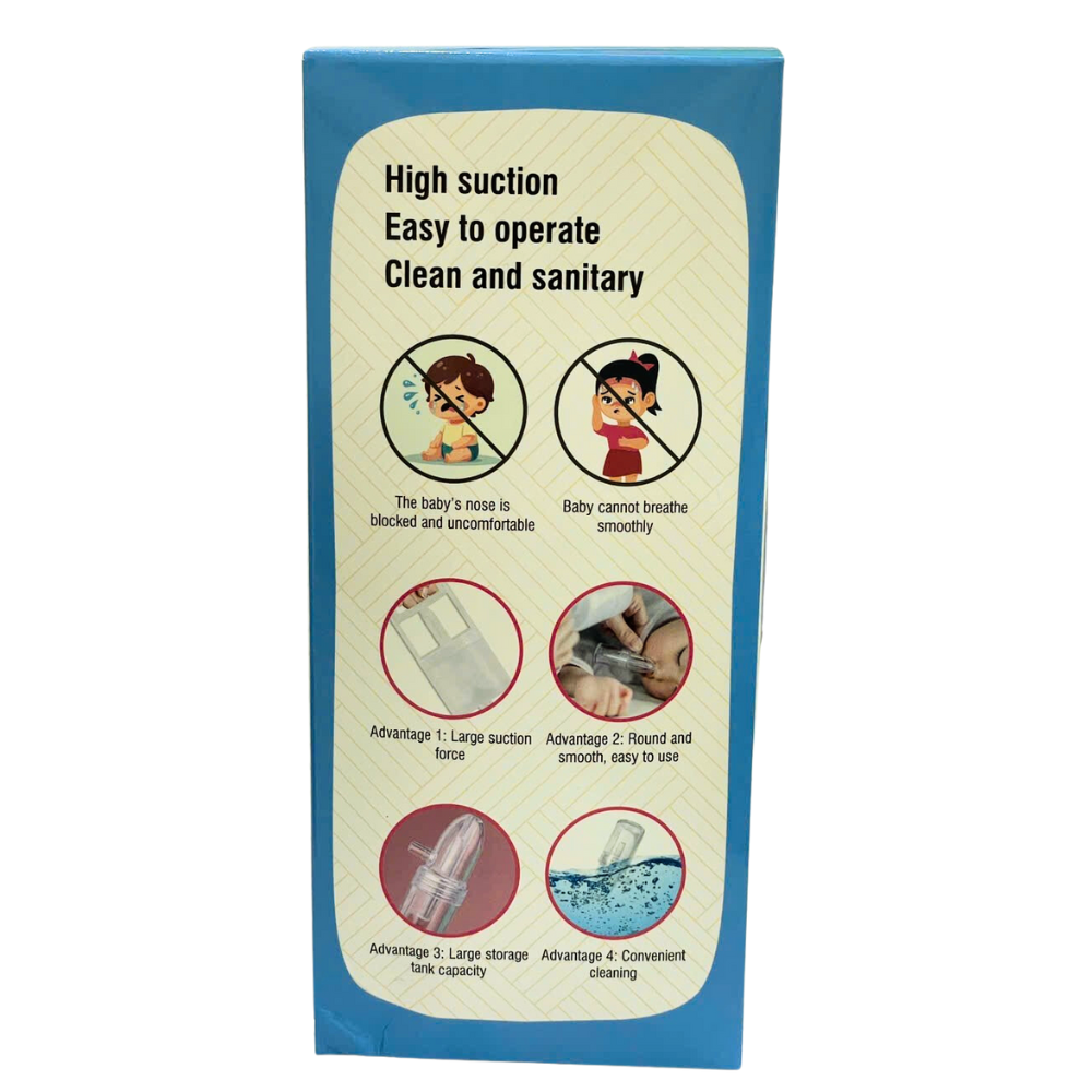 Dụng Cụ Hút Mũi Kéo Tay Cho Bé Nasal Aspirator, An Toàn Và Dễ Sử Dụng