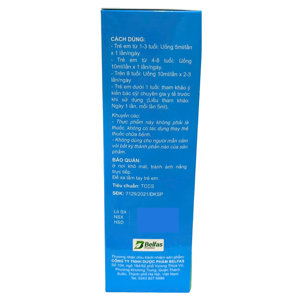 Bổ Sung Kẽm Cho Bé, Zinc Kid Junior - Kích Thích Ăn Ngon, Tăng Cường Sức Đề Kháng (Hộp 20 Ống)