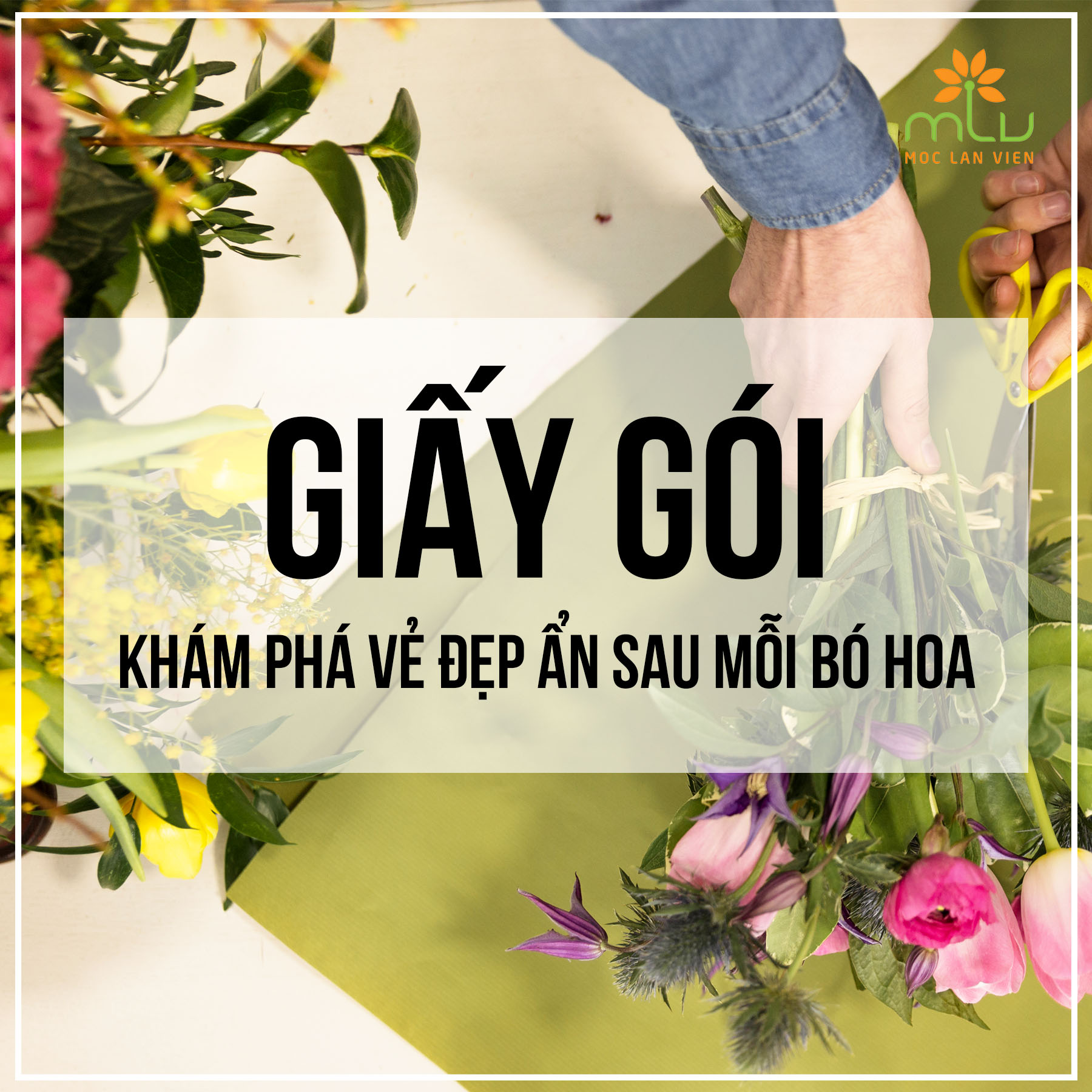 Giấy gói hoa là gì? Khám Phá Vẻ Đẹp Ẩn Sau Mỗi Bó Hoa