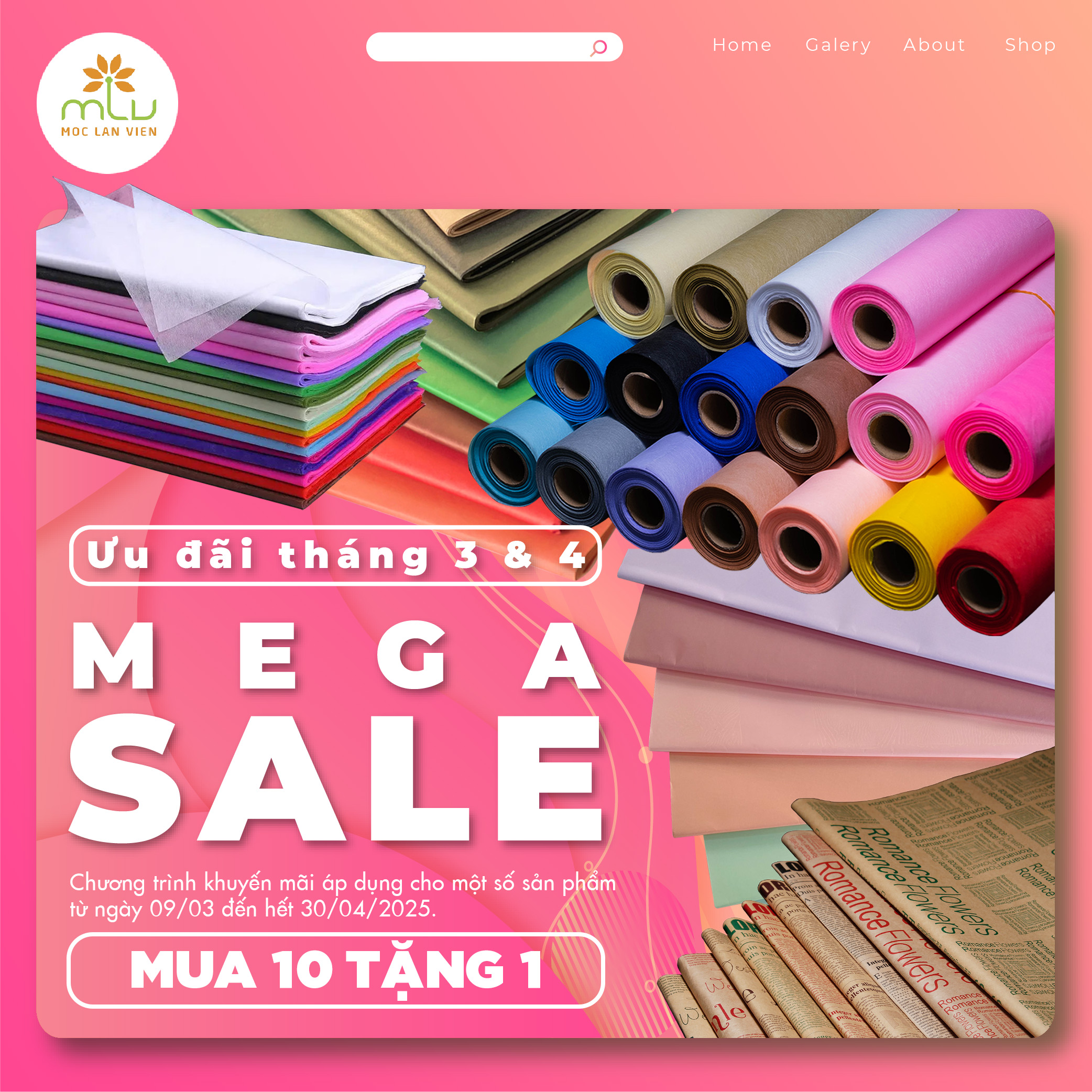 THÁNG 3 & 4 - KHUYẾN MÃI CỰC HOT!