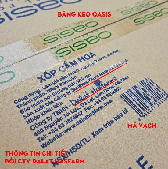 Mách bạn: Cách phân biệt xốp Oasis Malaysia và sử dụng xốp cắm hoa đúng cách