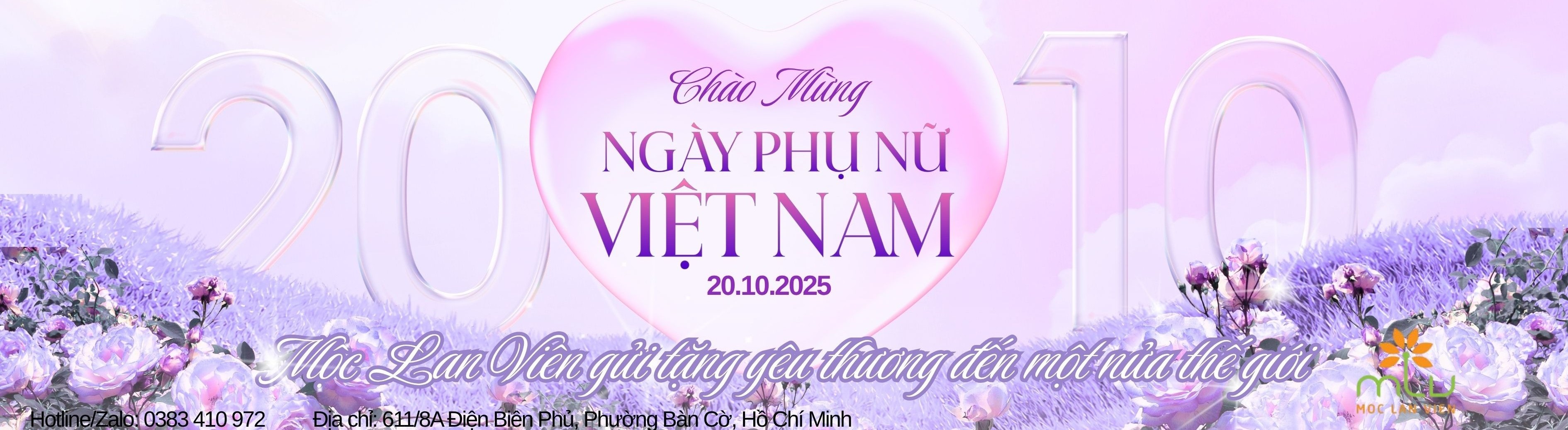 Chúc mừng ngày Phụ Nữ Việt Nam 20/10