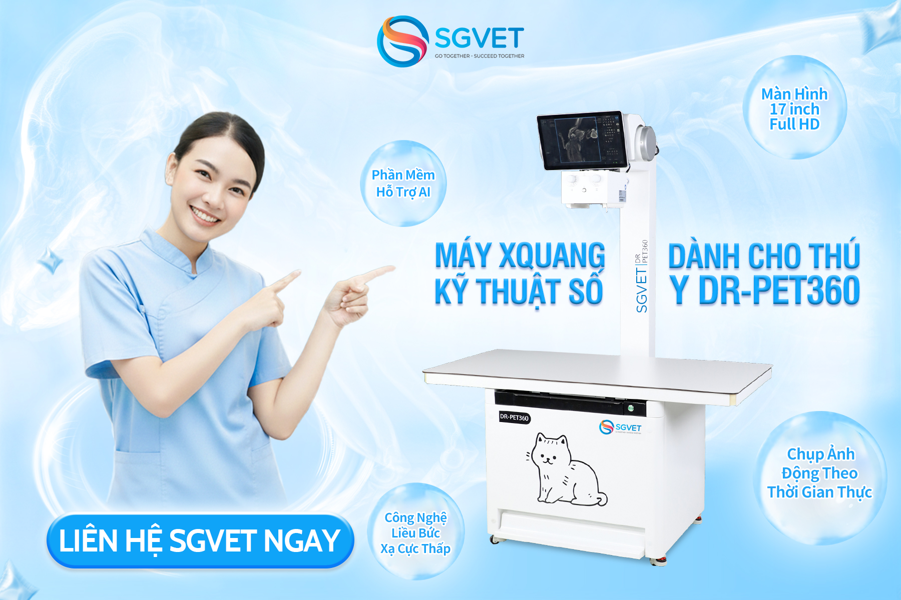 Vì Sao Phòng Khám Thú Y Nên Chọn Dòng Máy X-Quang Này