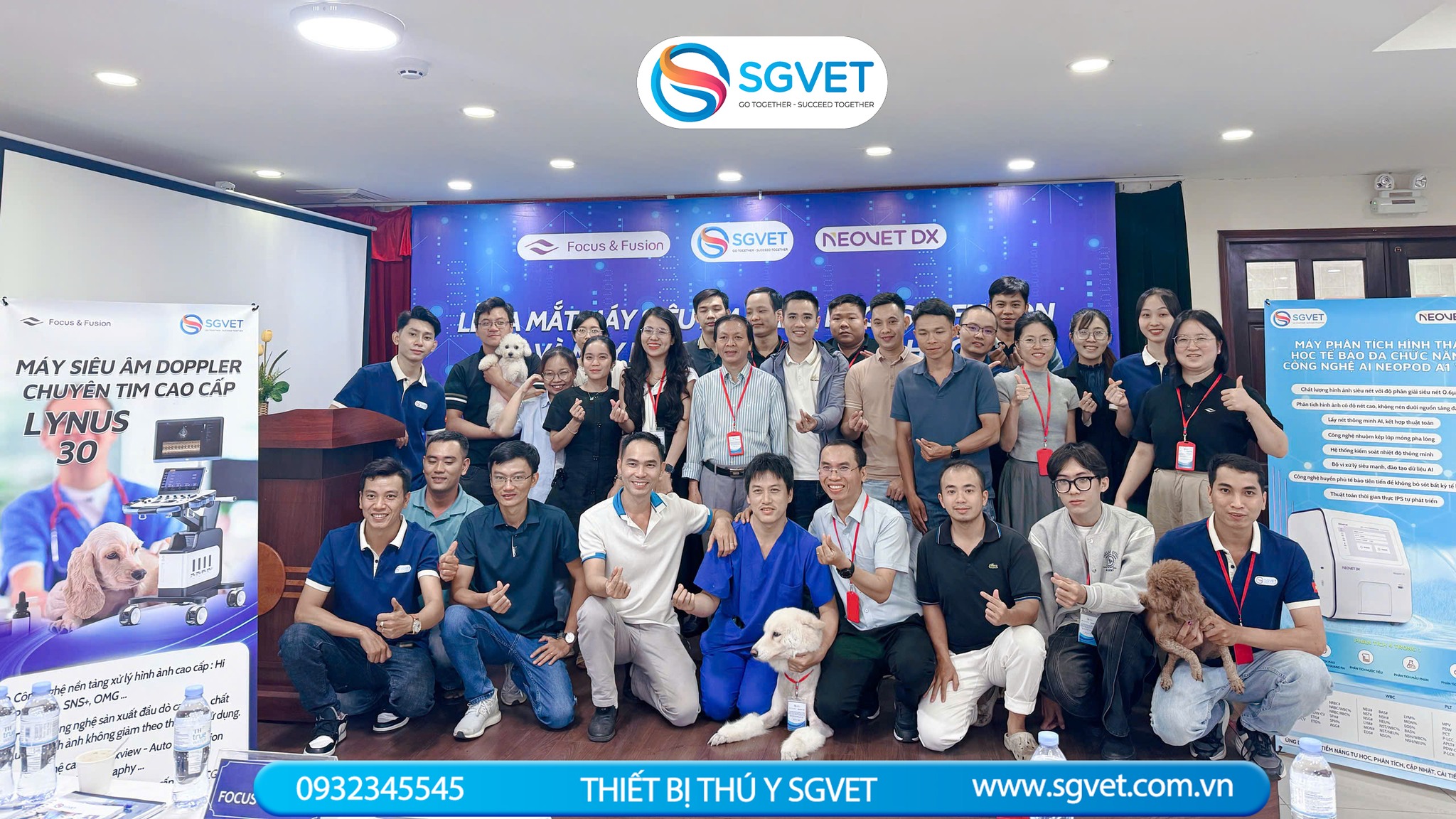 KHOÁ HỌC SIÊU ÂM TIM - NHỊP ĐẬP VÀ SỰ KIỆN RA MẮT NEOPOD A1 VET KẾT HỢP KHÓA HỌC SIÊU ÂM CHUYÊN SÂU