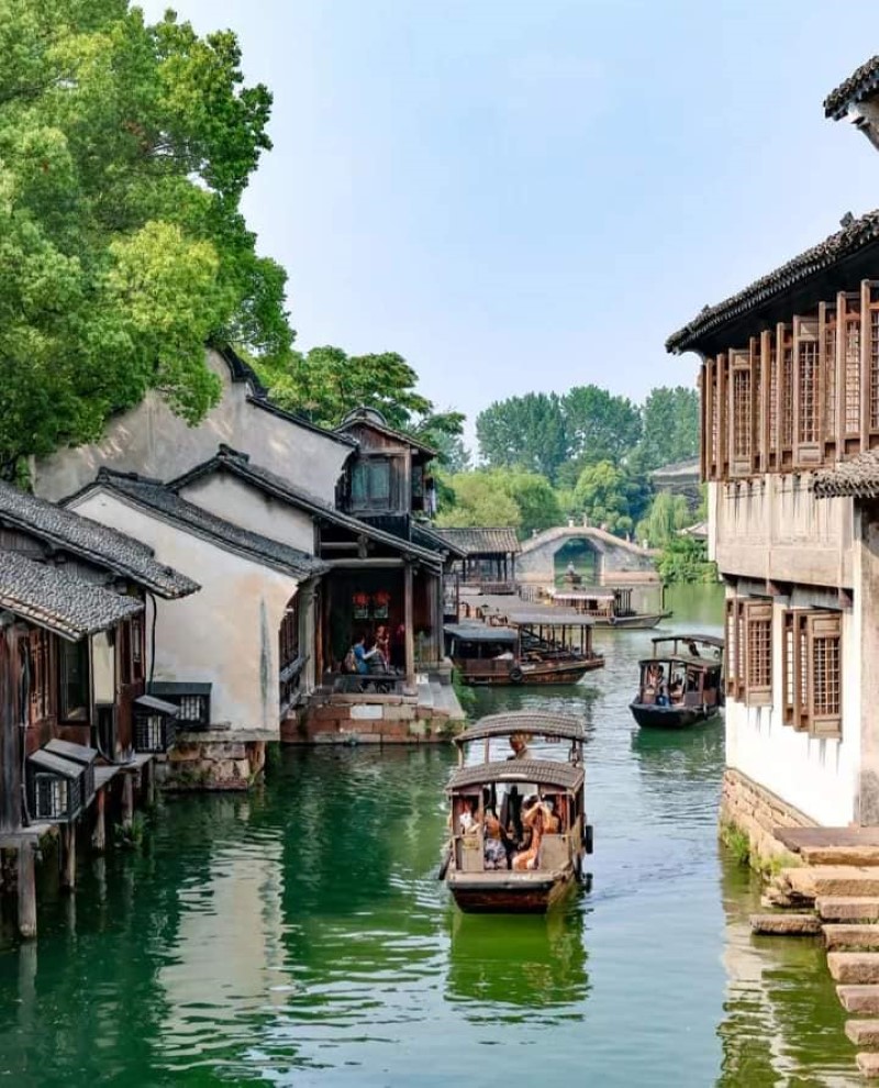 THƯỢNG HẢI - HÀNG CHÂU - TÔ CHÂU - Ô TRẤN 5 NGÀY 5 ĐÊM | MÙA HOA ĐÀO THÁNG 3 | BAY THẲNG KHỞI HÀNH TỪ HỒ CHÍ MINH