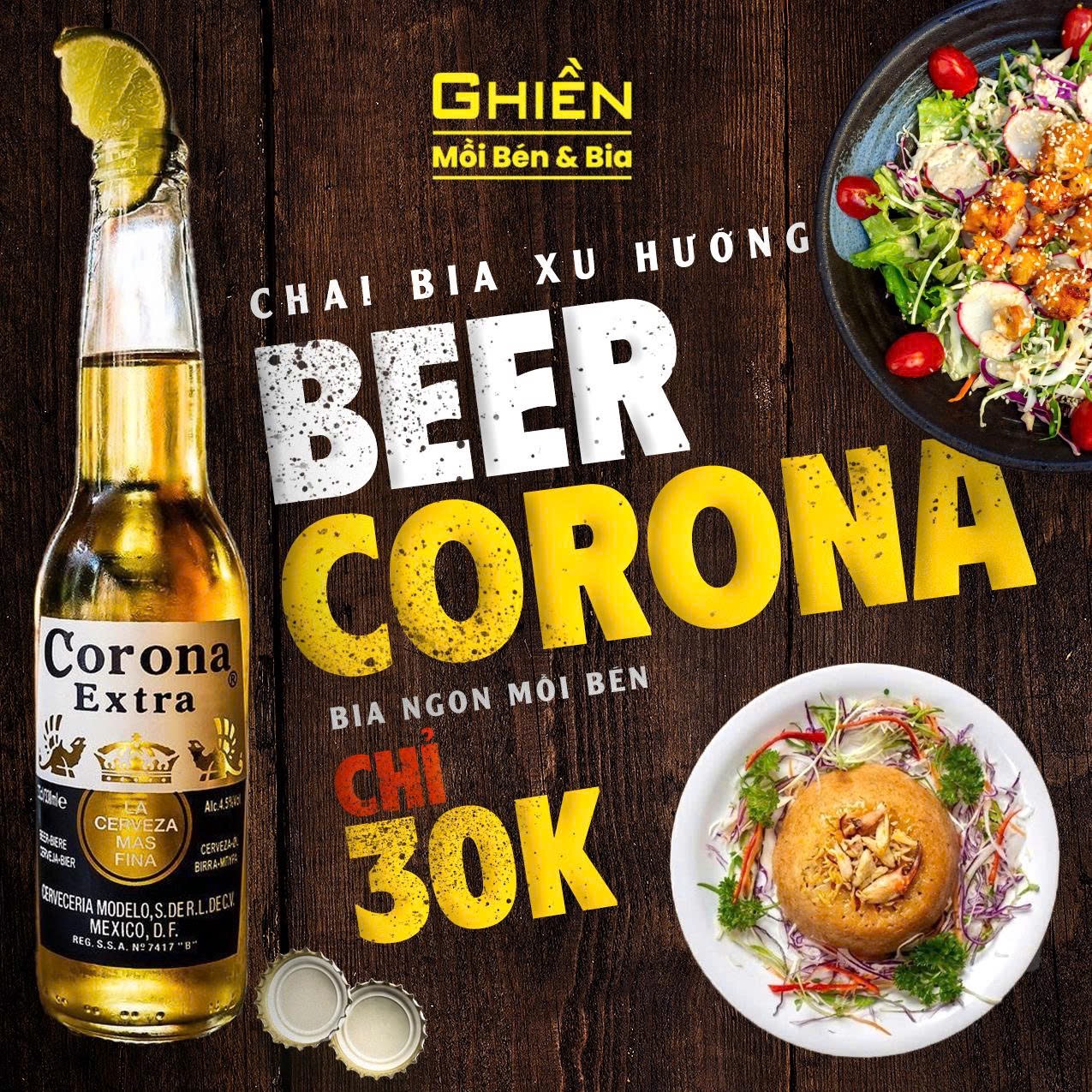 Bia Corona Extra giá bao nhiêu? Tọa độ săn deal Corona giá rẻ sập sàn tại TP.HCM