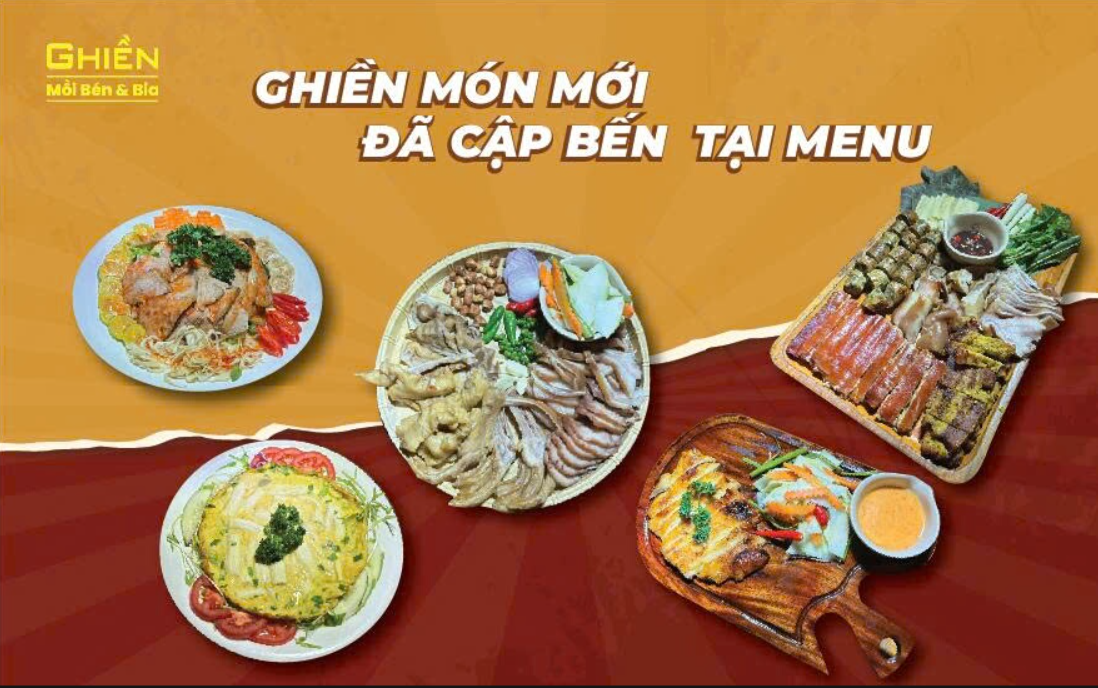 HÉ LỘ MENU MỚI CỰC TREND TẠI GHIỀN QUÁN: MỒI BÉN BÙNG NỔ, BẢO SAO DÂN SÀNH NHẬU MÊ MẨN!