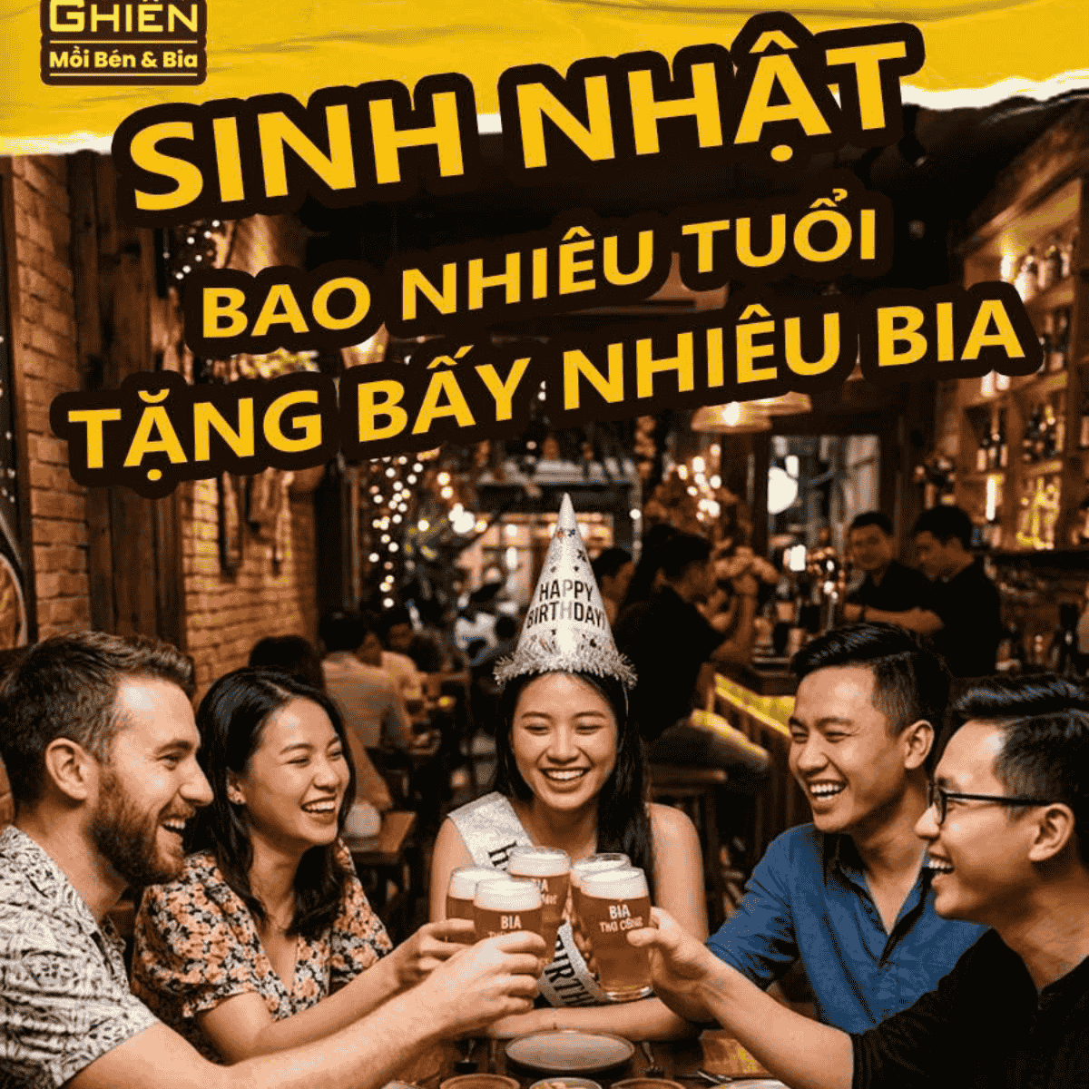 Tổ Chức Sinh Nhật Trọn Gói Tại Ghiền Quán