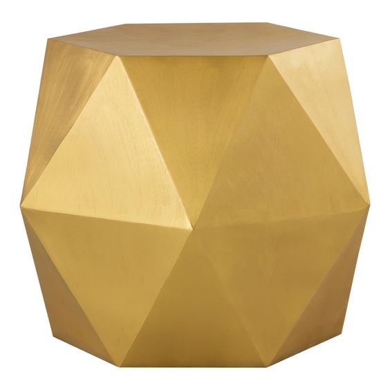 LCT43-Bàn Sofa inox mạ vàng