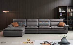 Sofa chữ L da công nghệ 2053