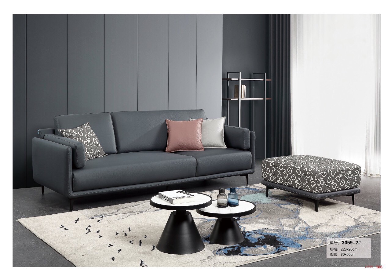 Sofa văng da công nghệ 3059-2