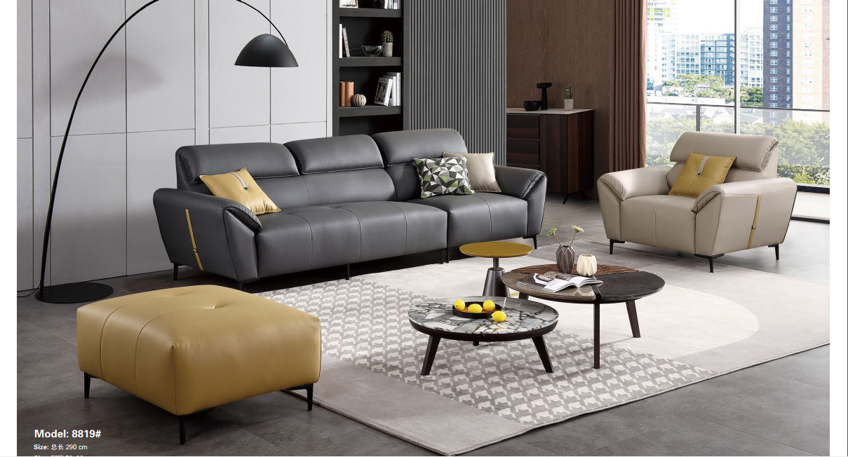Sofa văng vải da công nghệ 8819