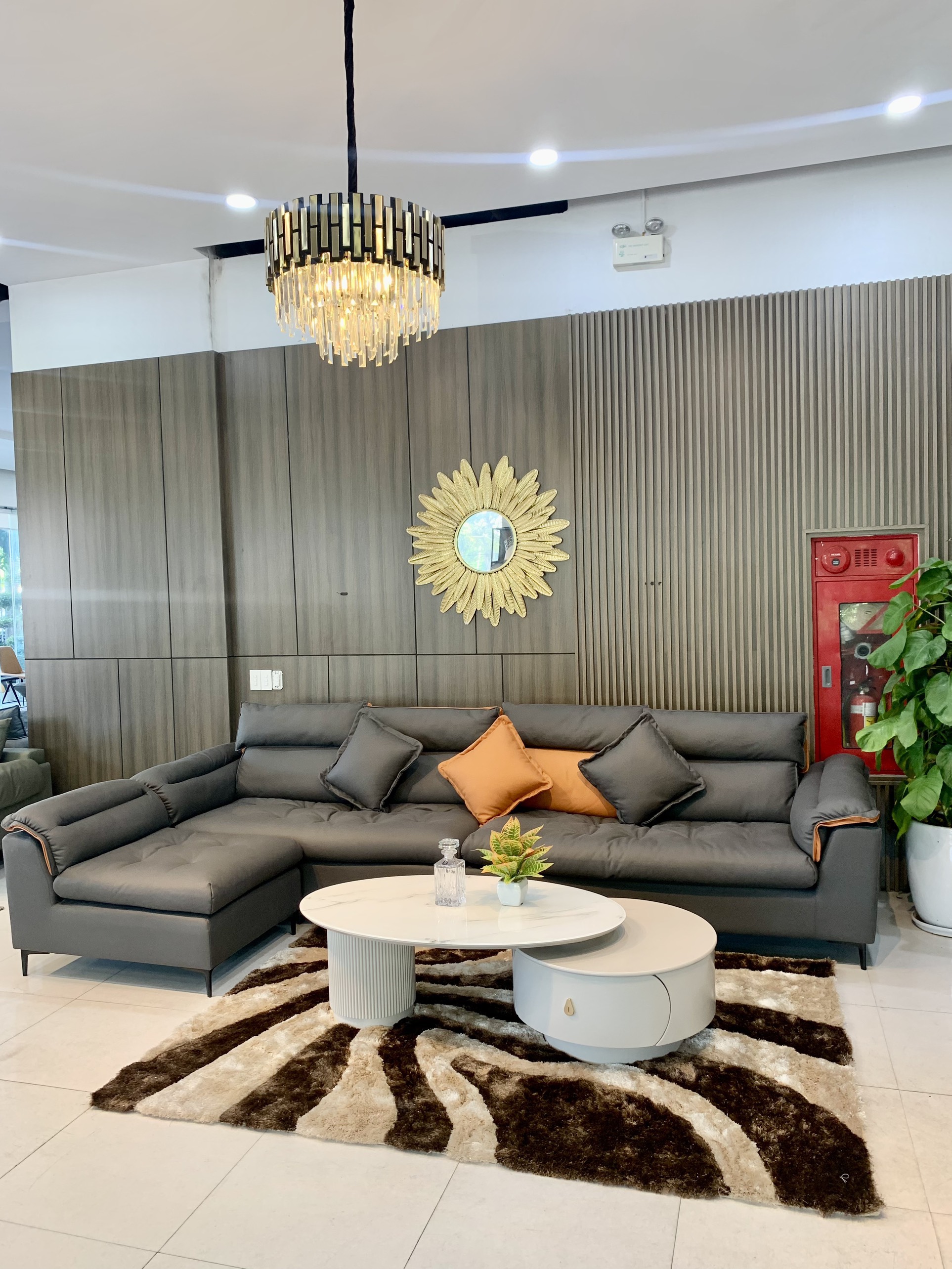 Sofa văng da công nghệ 8803