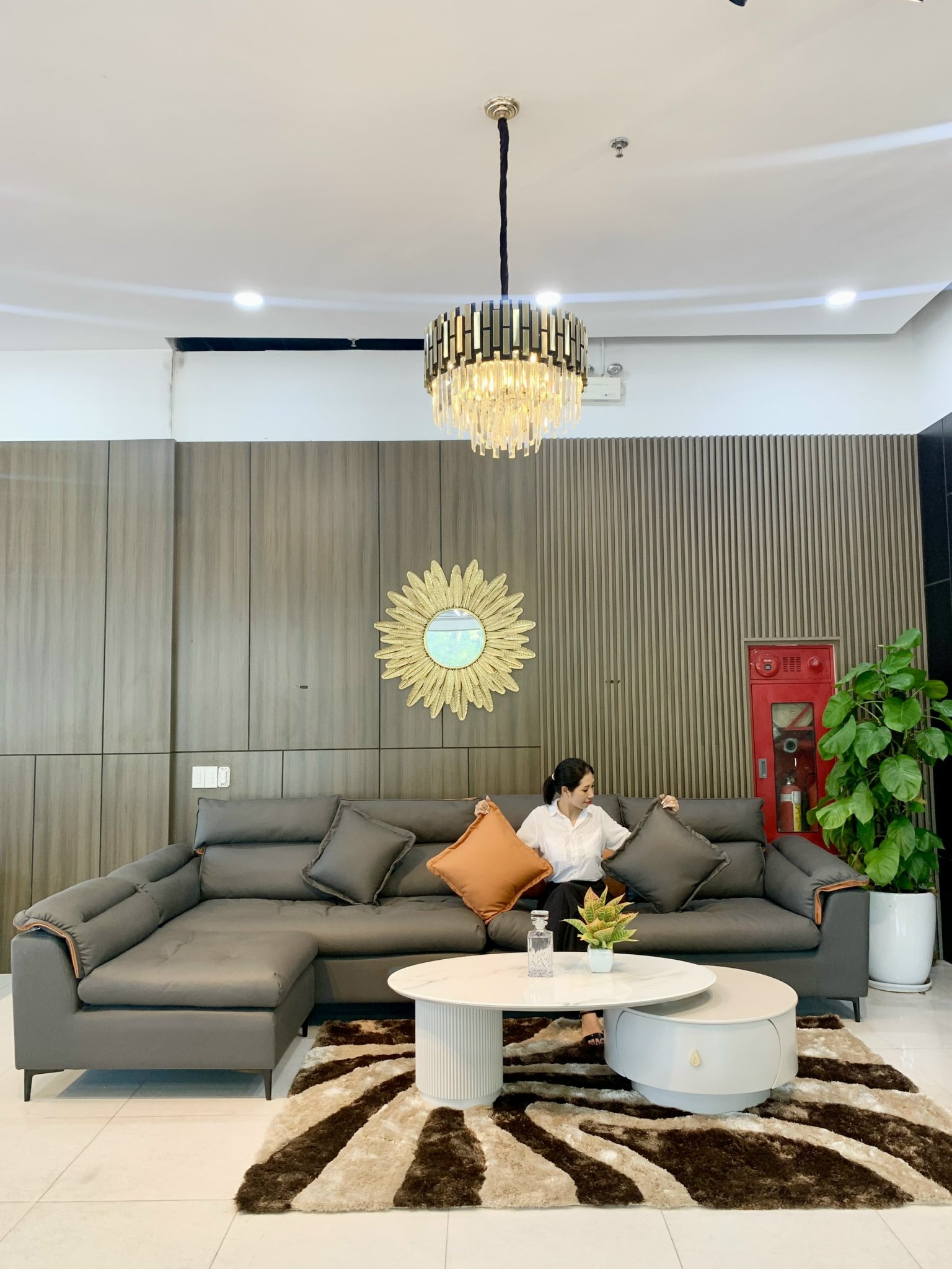 Sofa văng da công nghệ 8803