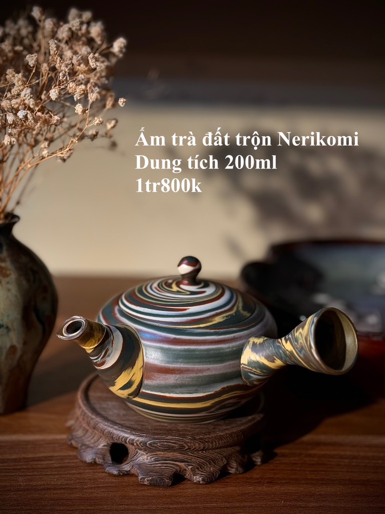 Ẩm trà đất trộn Nerikomi
