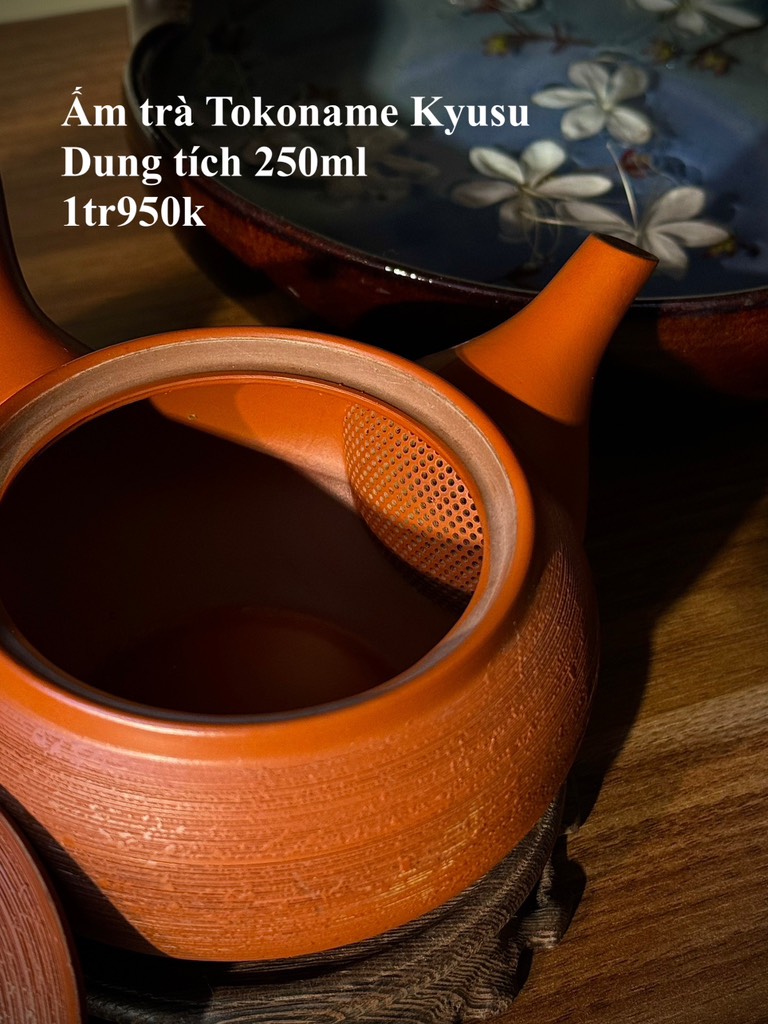 Ấm trà Tokoname Kyusu