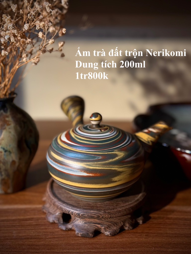 Ẩm trà đất trộn Nerikomi
