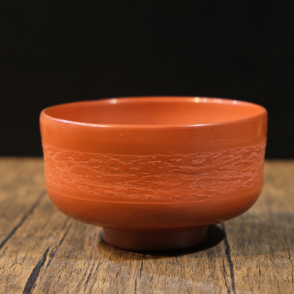 Chawan - Bát đánh matcha Tokoname (triện đáy)