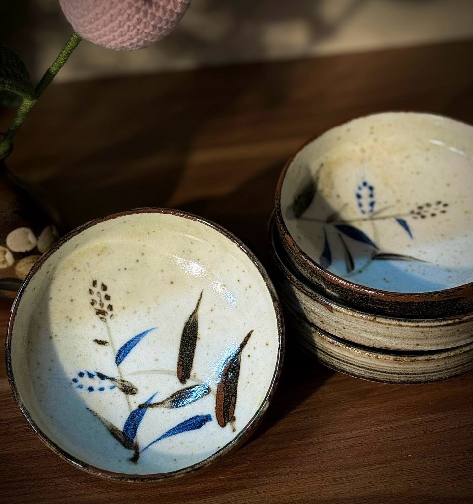 Bát mộc men tiêu Mashiko
