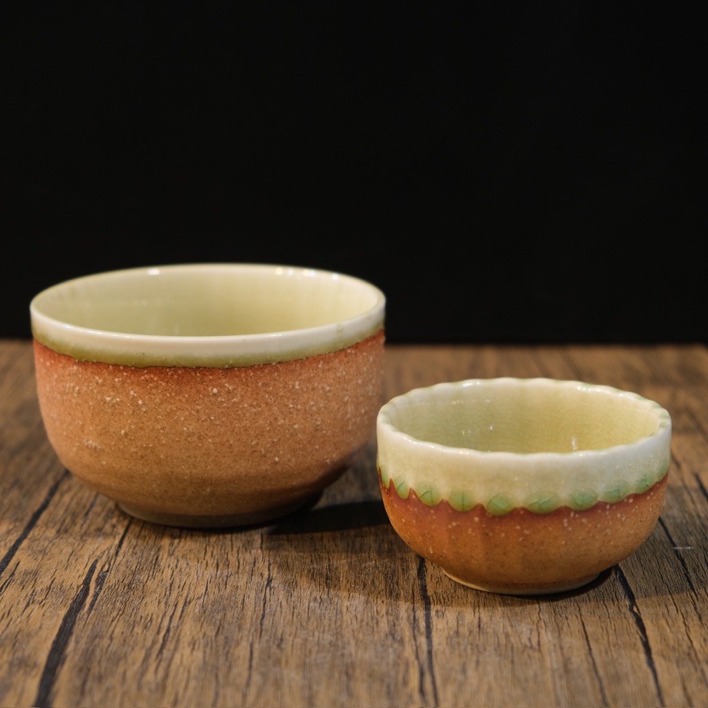 Bát mộc men chảy lòng celadon