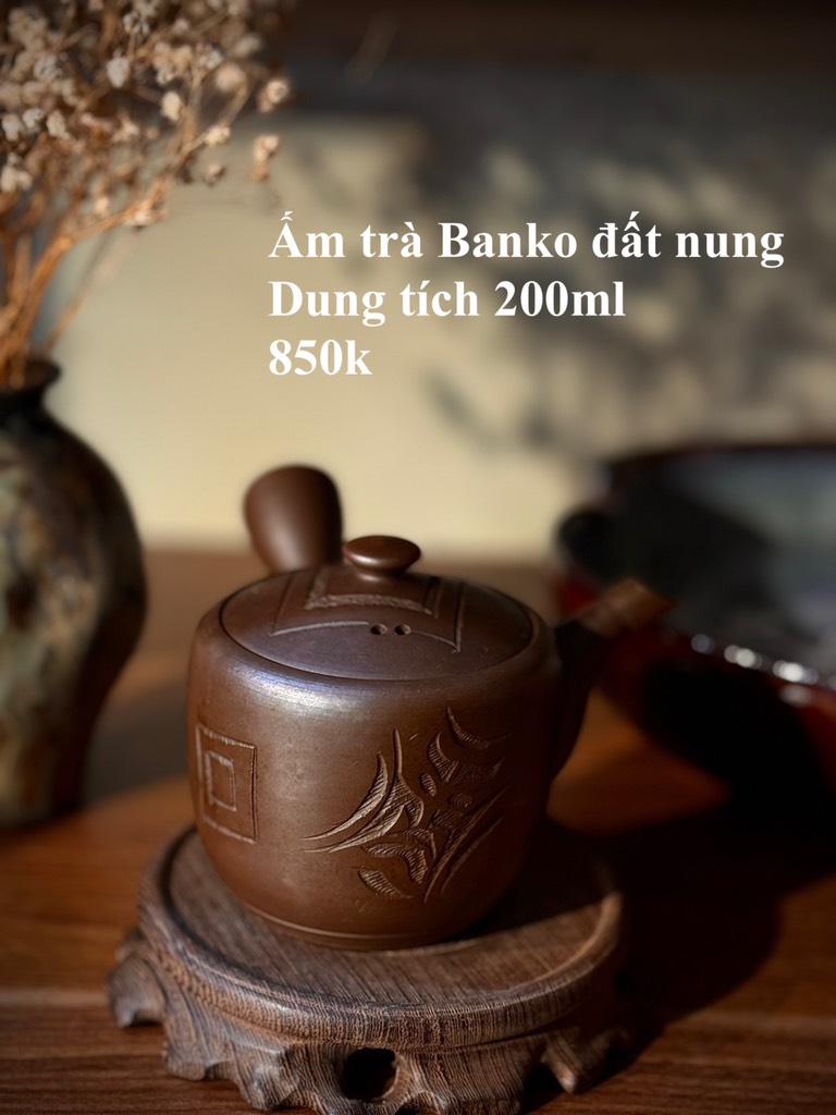 Ấm trà Banko đất nung