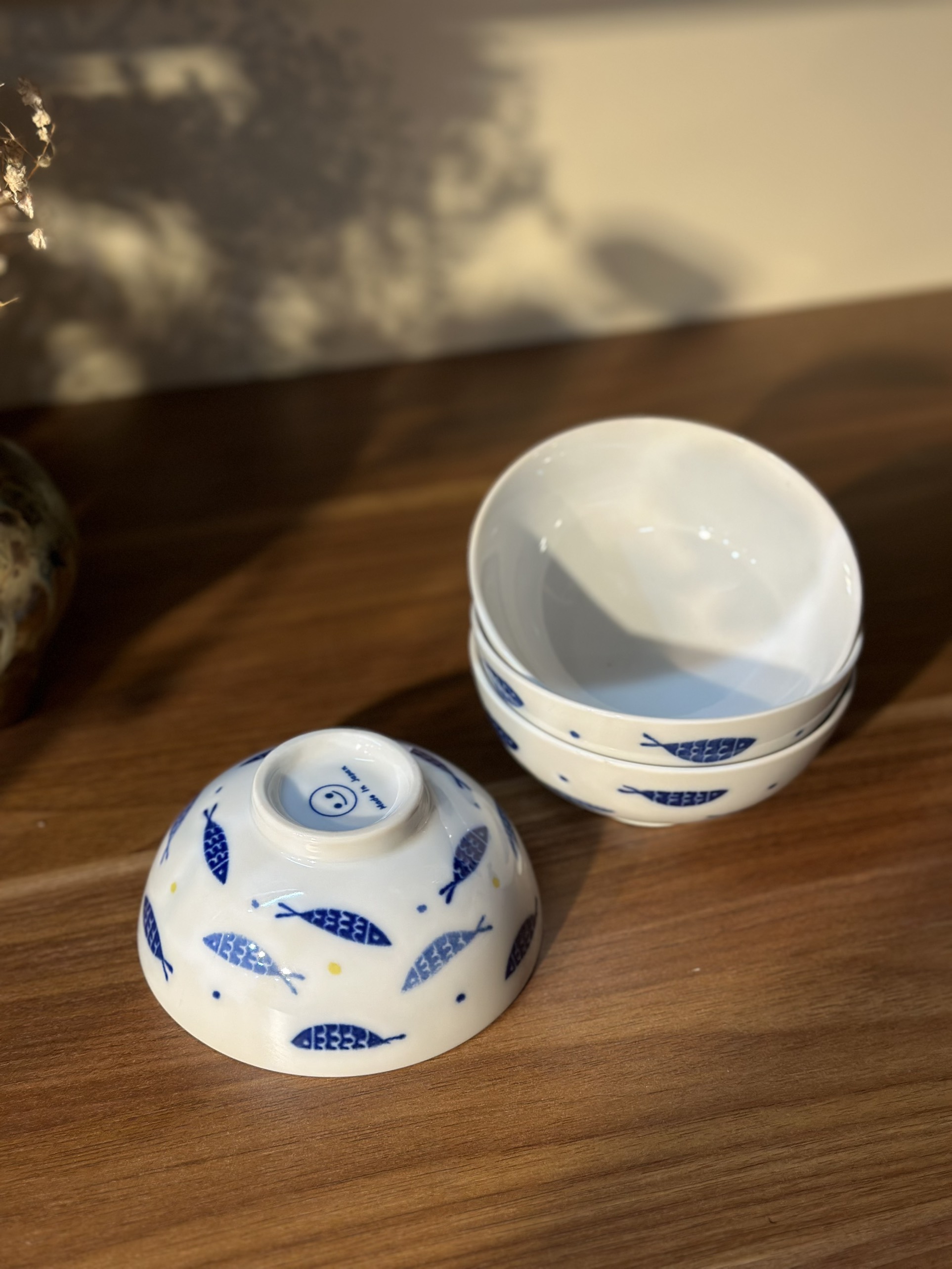 Bát cơm hoạ tiết cá dễ thương