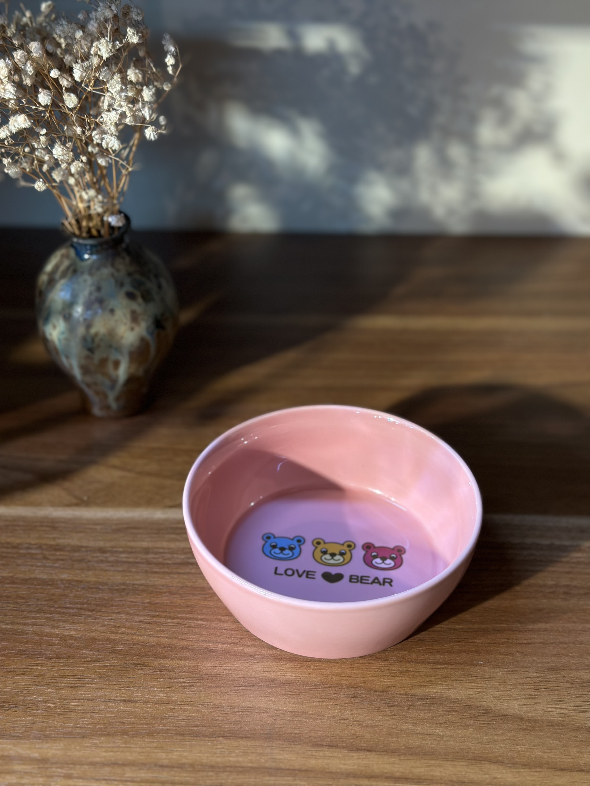 Bát mộc hồng 3 chú gấu
