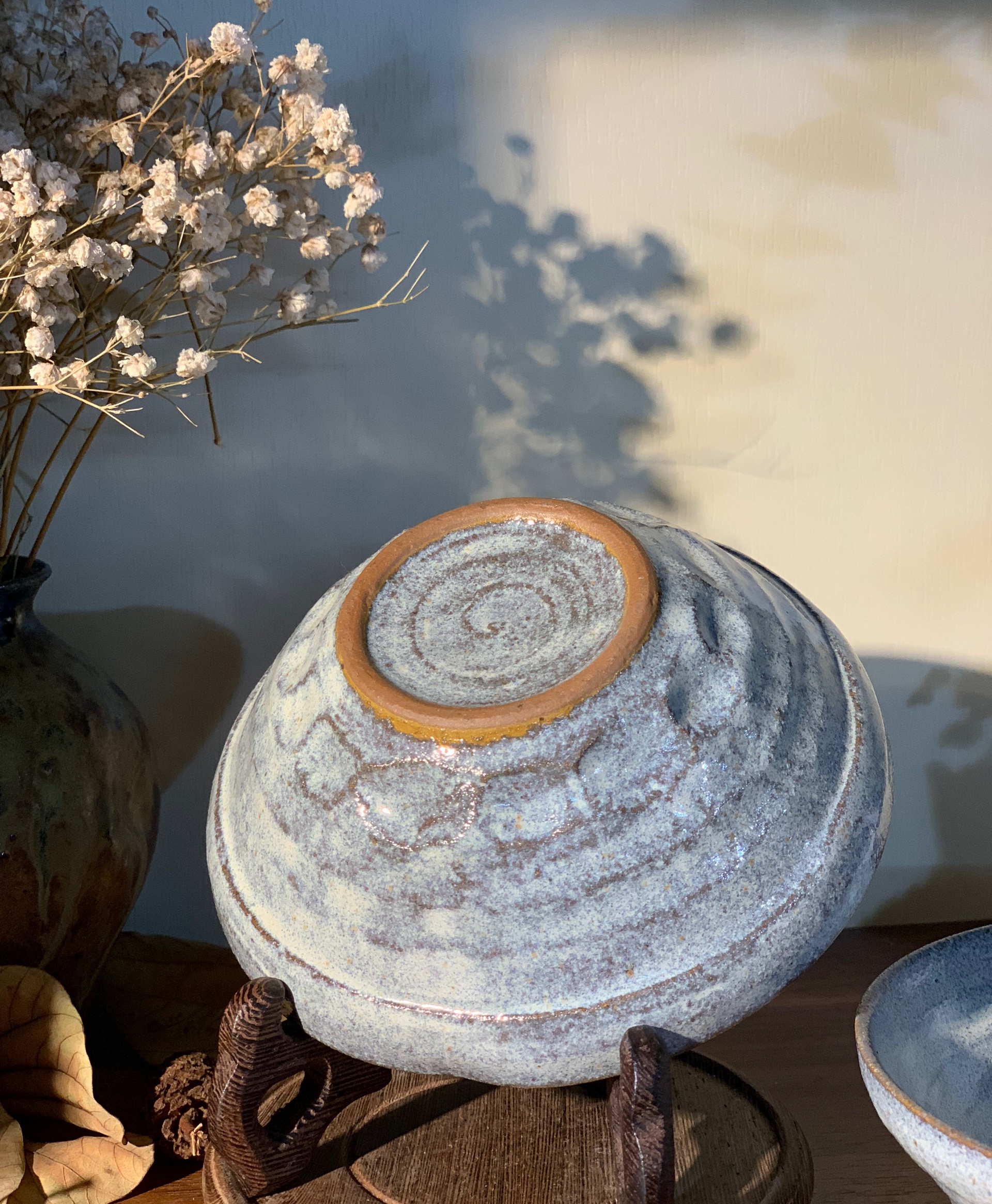 Bát mộc loang xoáy ( lỗi nhỏ )