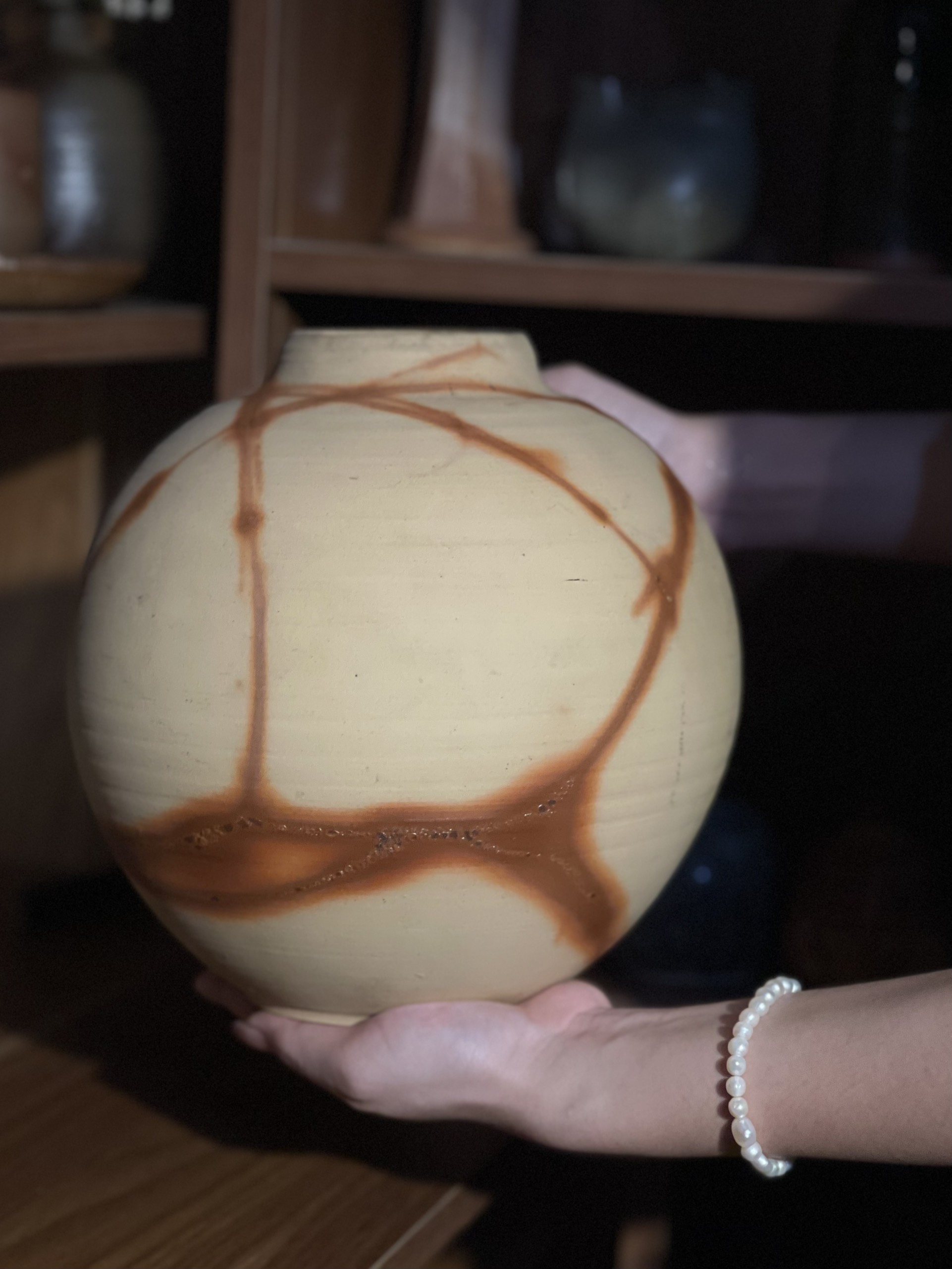 Bình Bizen Hidasuki