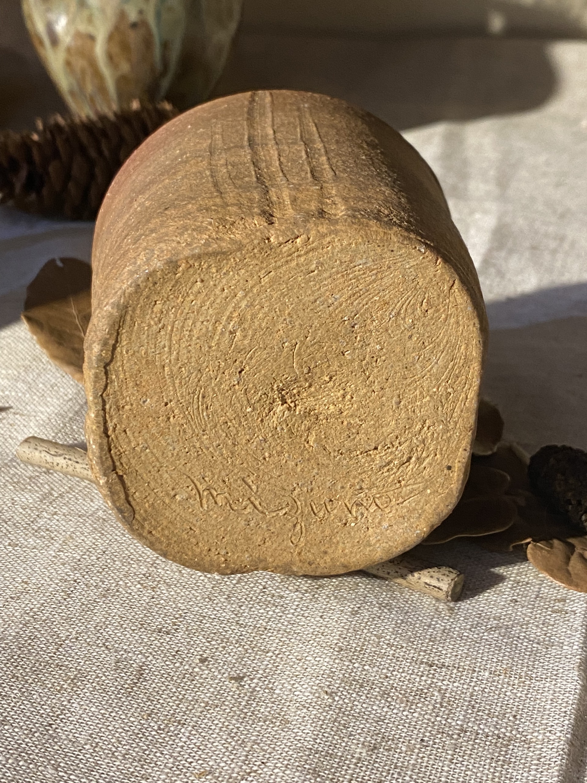 Bình hoa môc vuốt tay