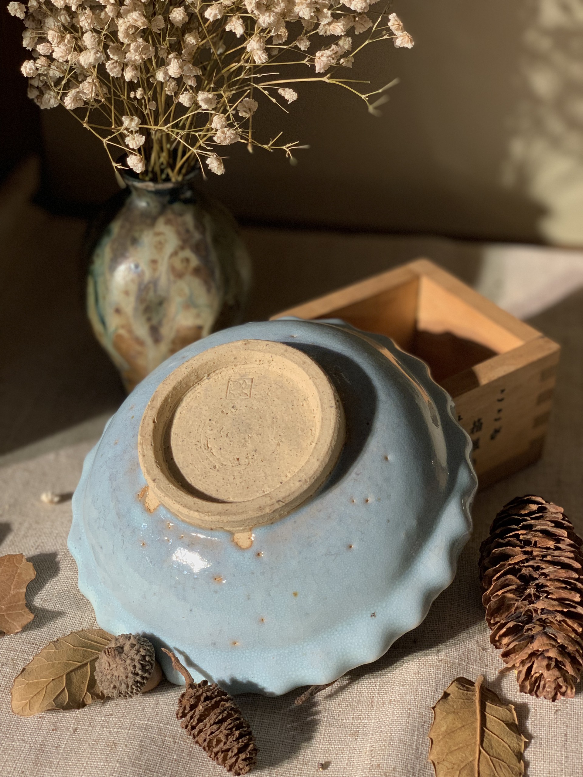 Bát gốm ngọc bích