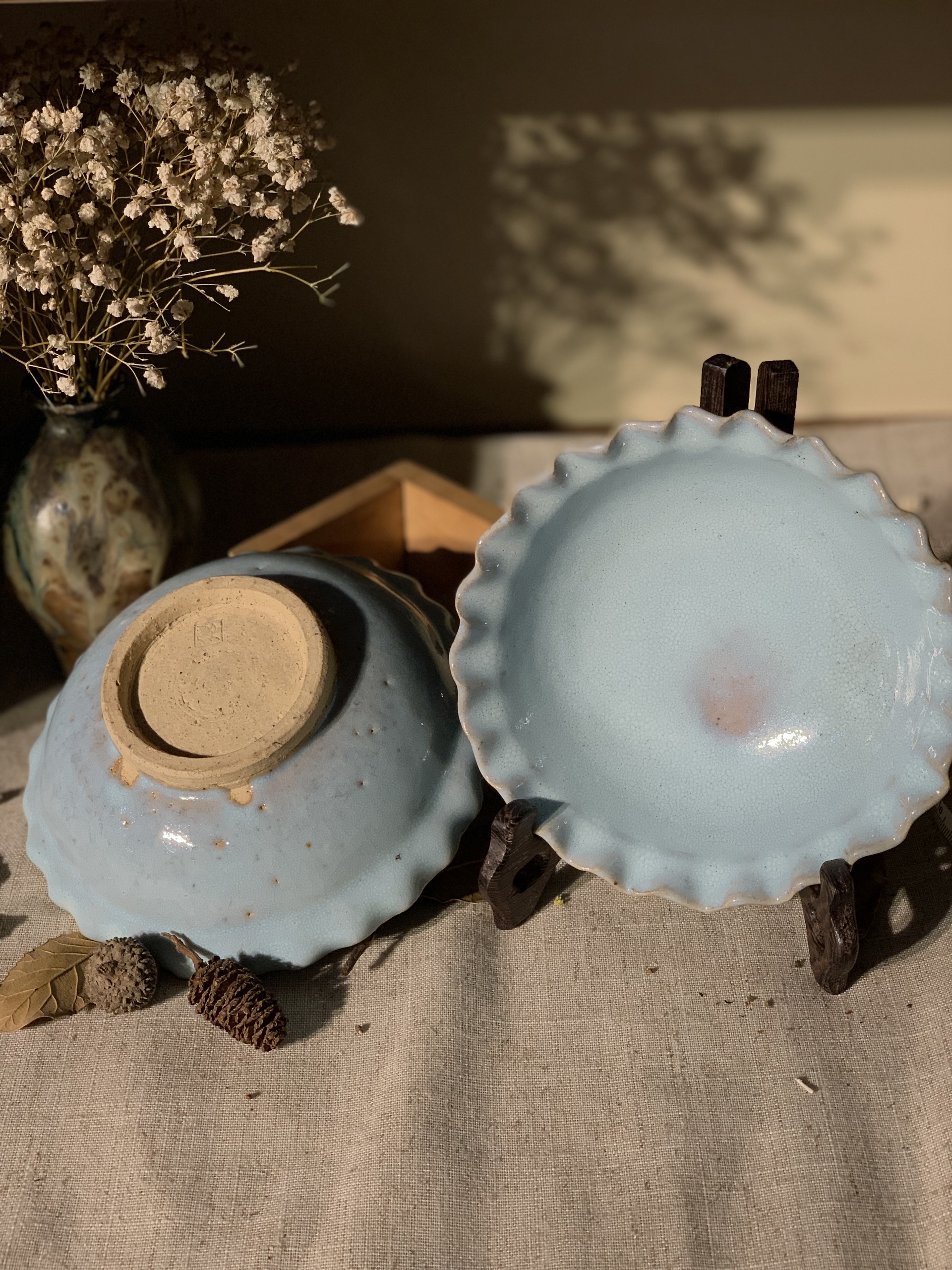 Bát gốm ngọc bích