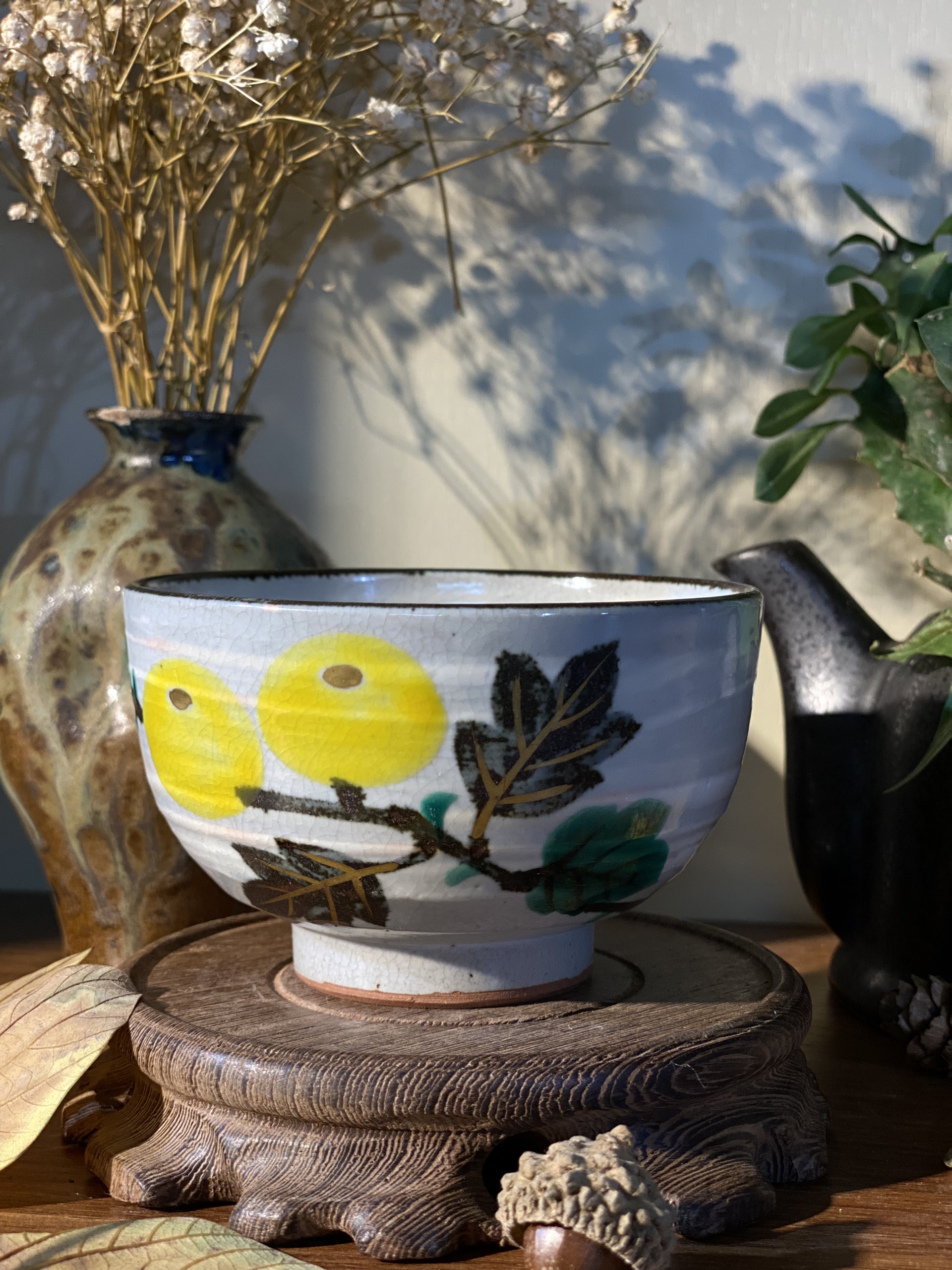 Cốc mộc men rạn