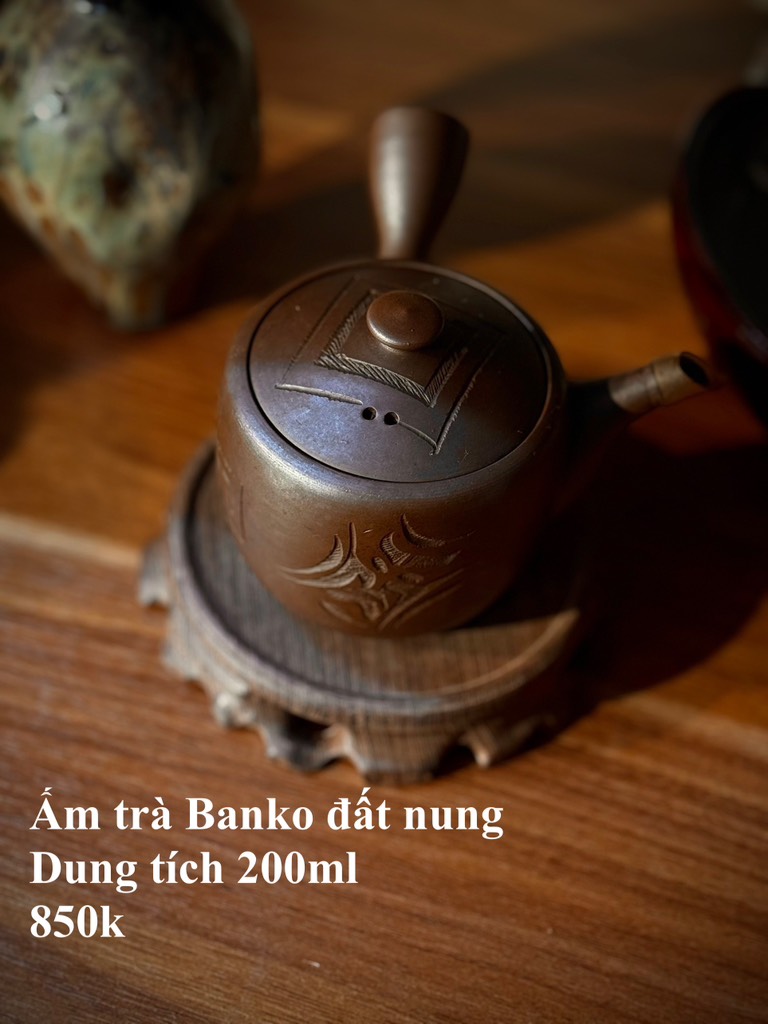 Ấm trà Banko đất nung
