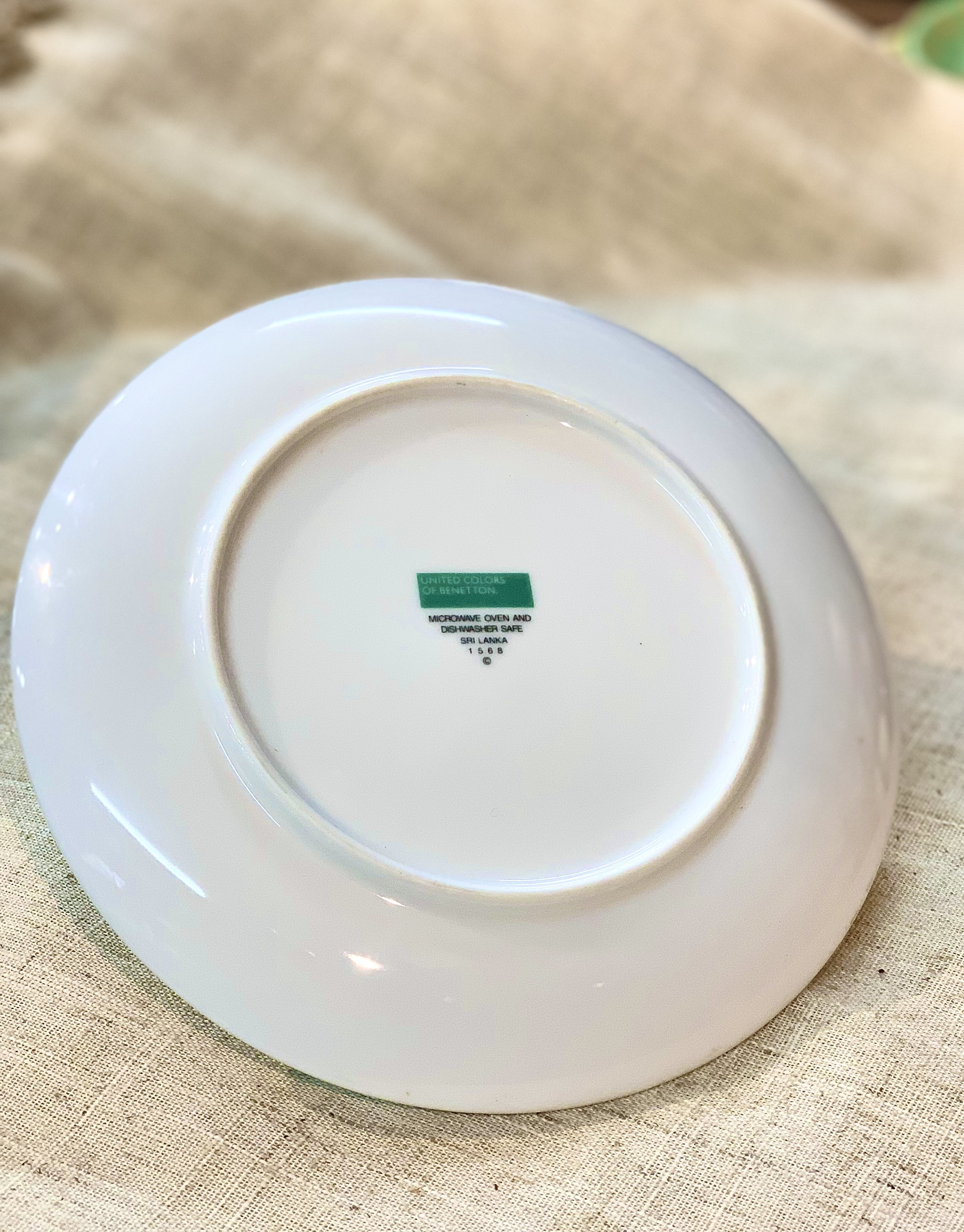 Đĩa tráng men họa tiết mặt trời cute