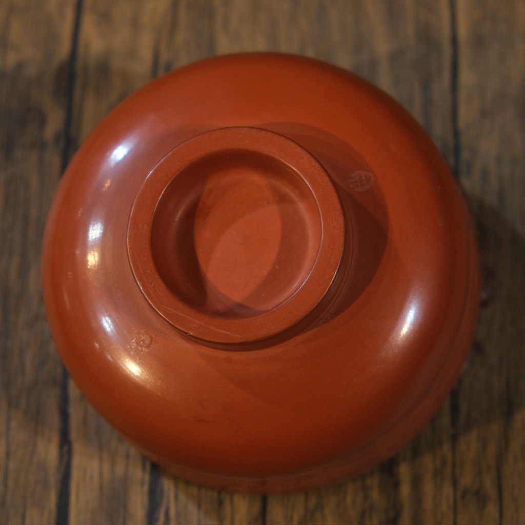 Chawan - Bát đánh matcha Tokoname (triện đáy)