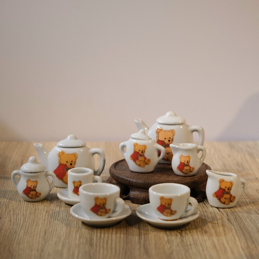 Set trà mini decor gấu Pooh ( 4 món )