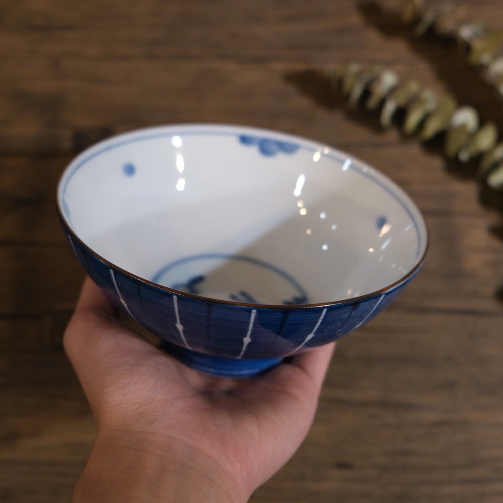 Bát size nhỡ hoạ tiết thỏ trông trăng