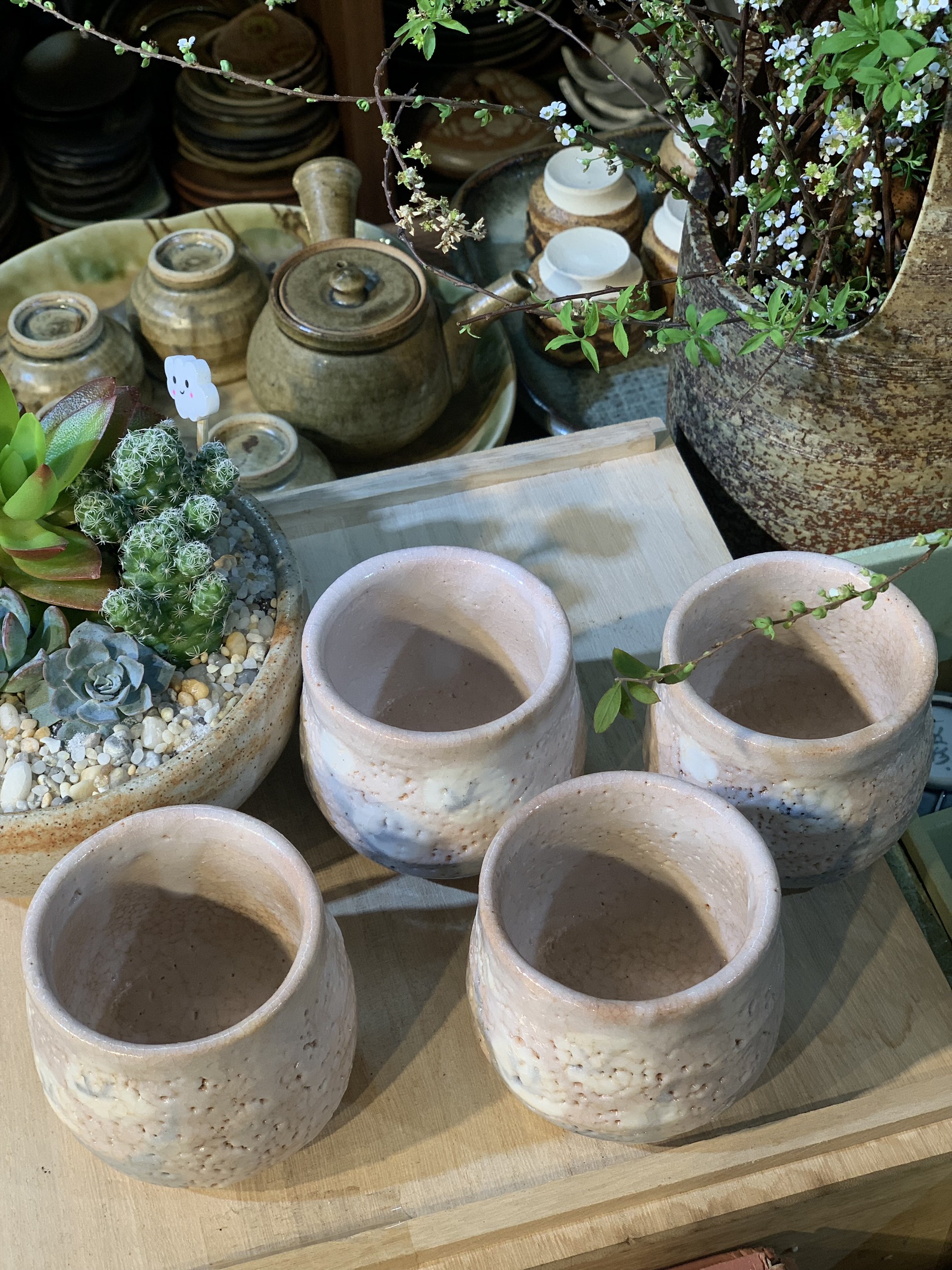 Set 5c hoa đào độc đáo