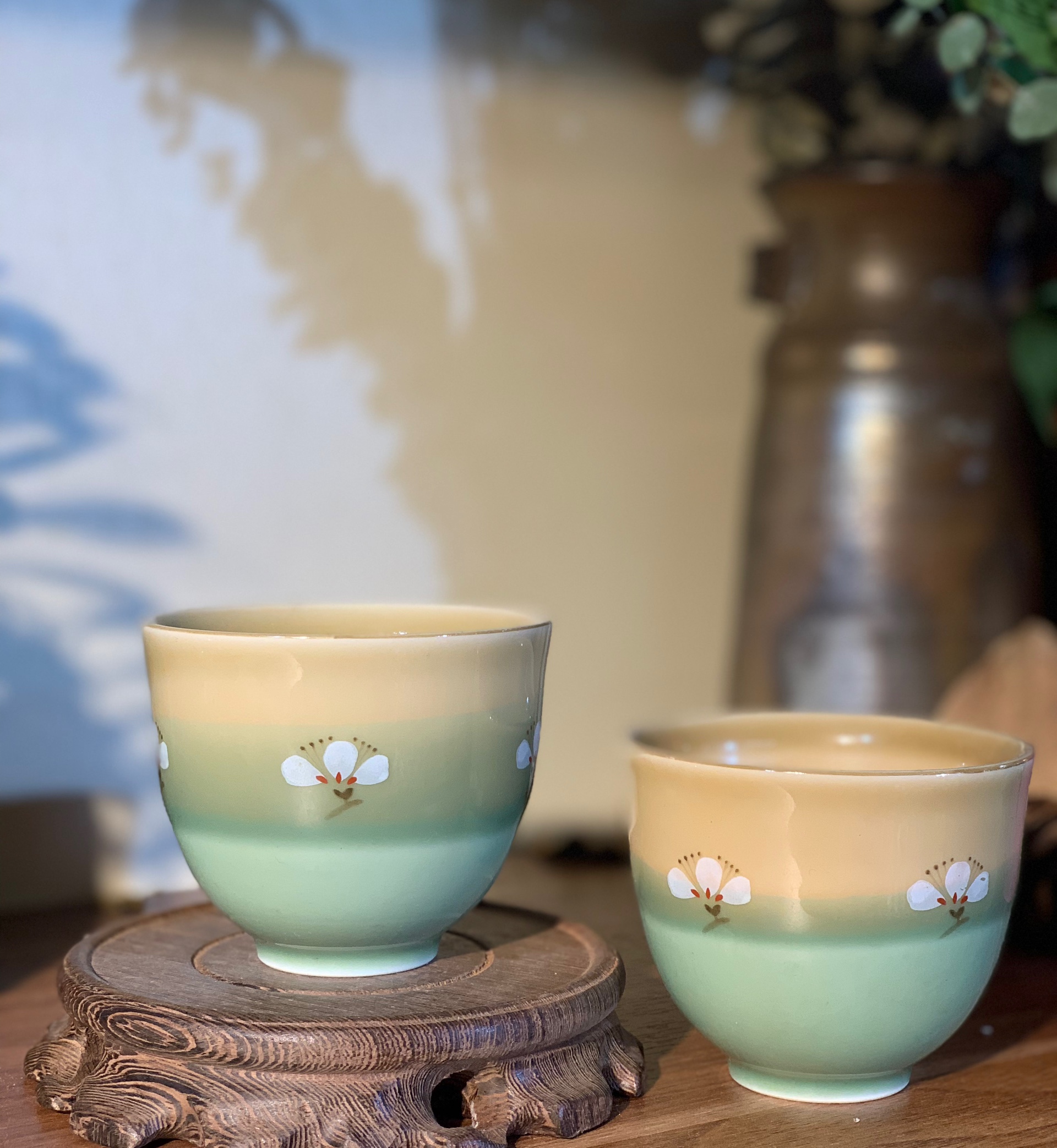 Set chén tráng men 3 màu