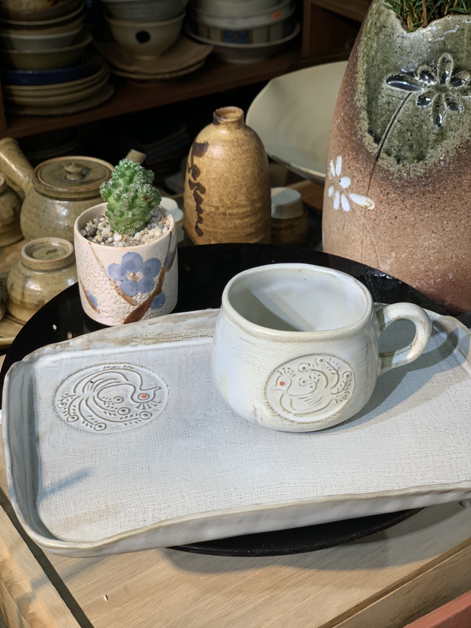 Set họa tiết con công