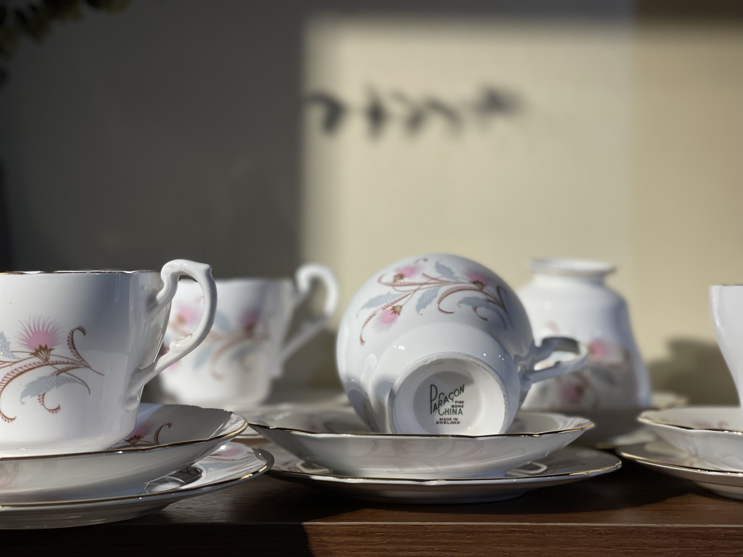 Set Trio trà chiều sứ xương Anh Quốc - Paragon