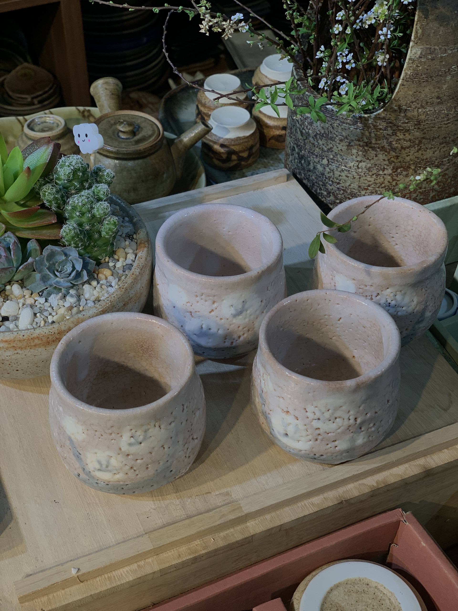 Set 5c hoa đào độc đáo
