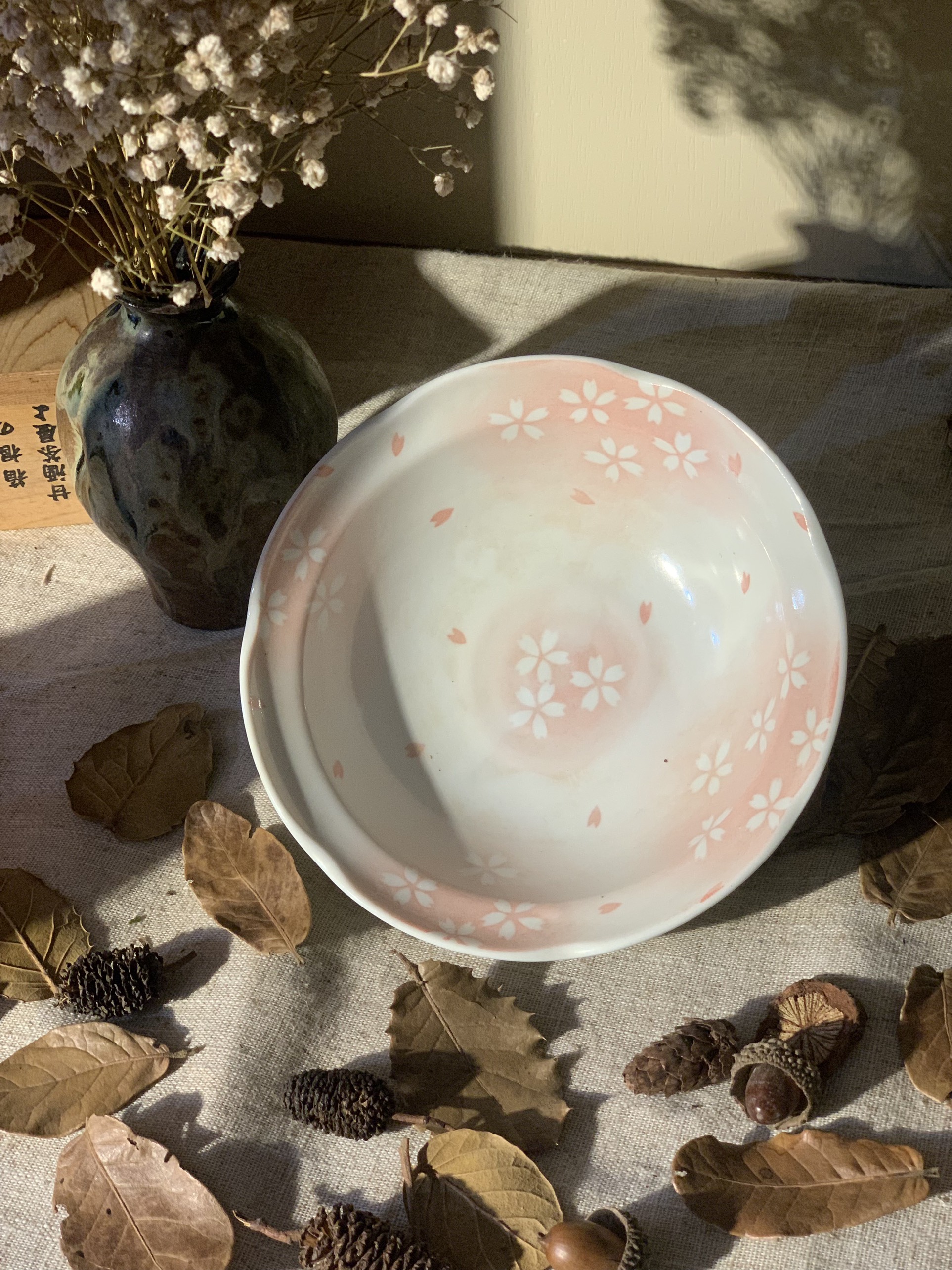 Tô bé họa tiết hoa anh đào