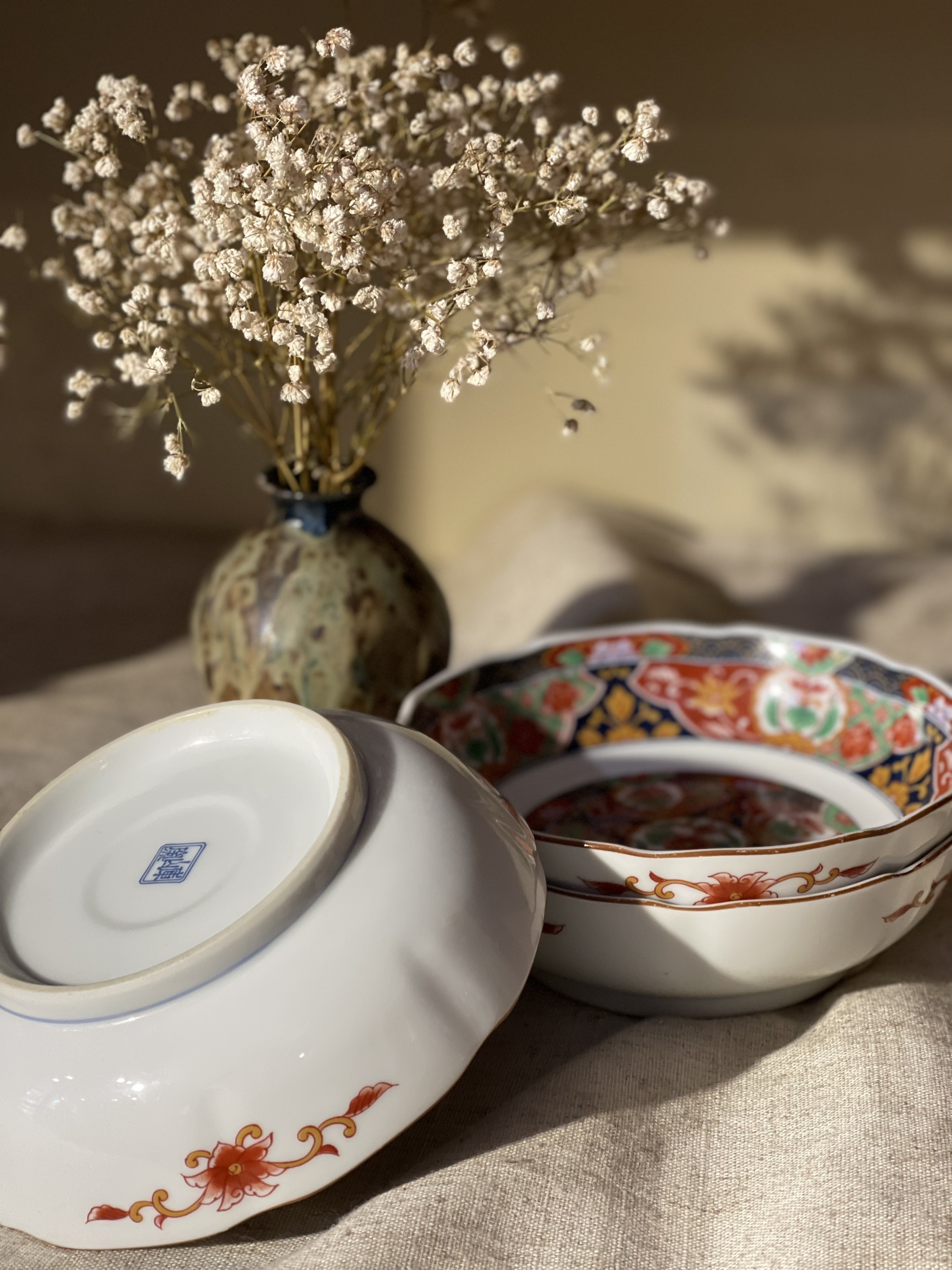 Tô ngũ sắc Imari