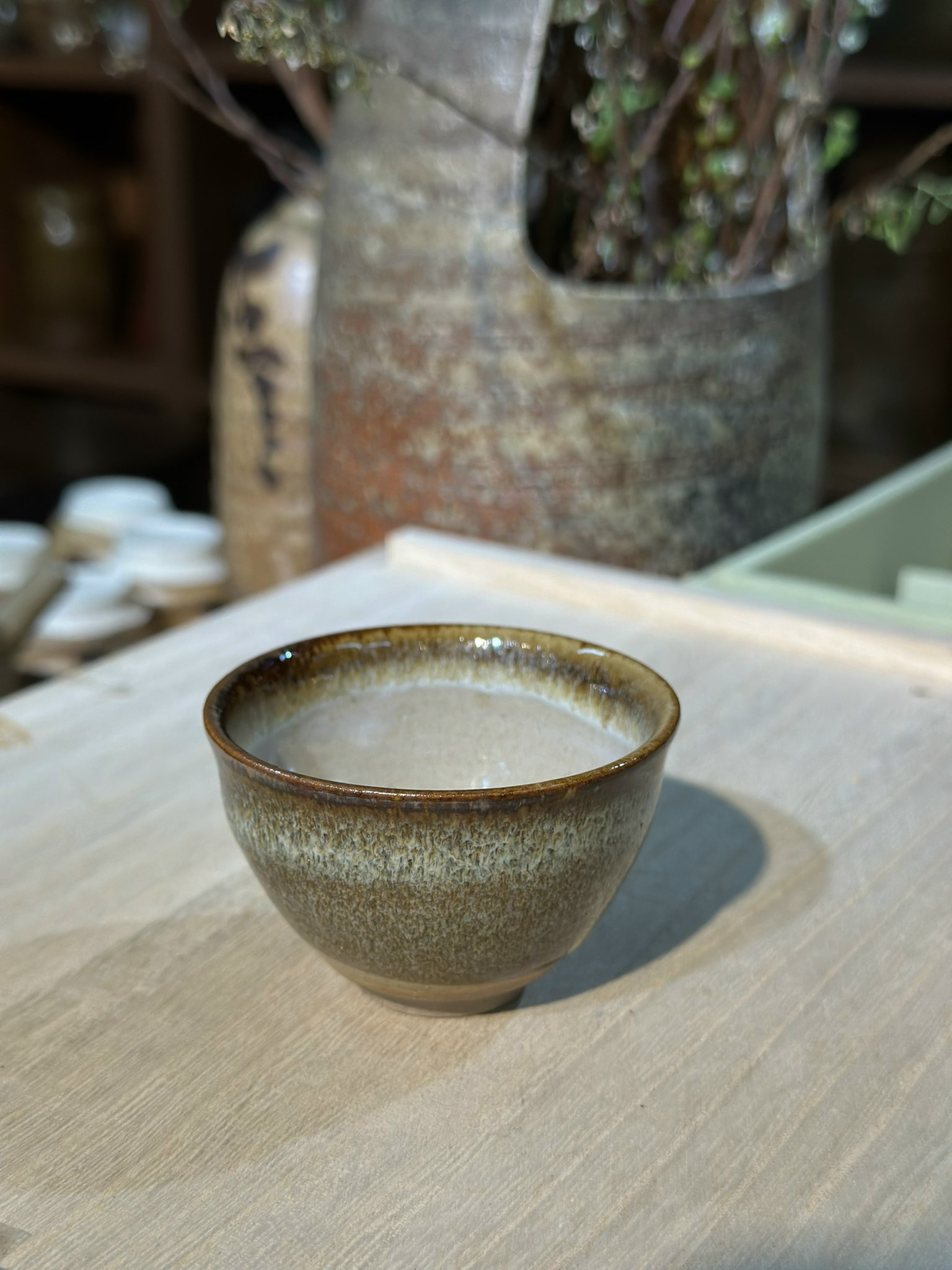 chén mộc vẽ triện