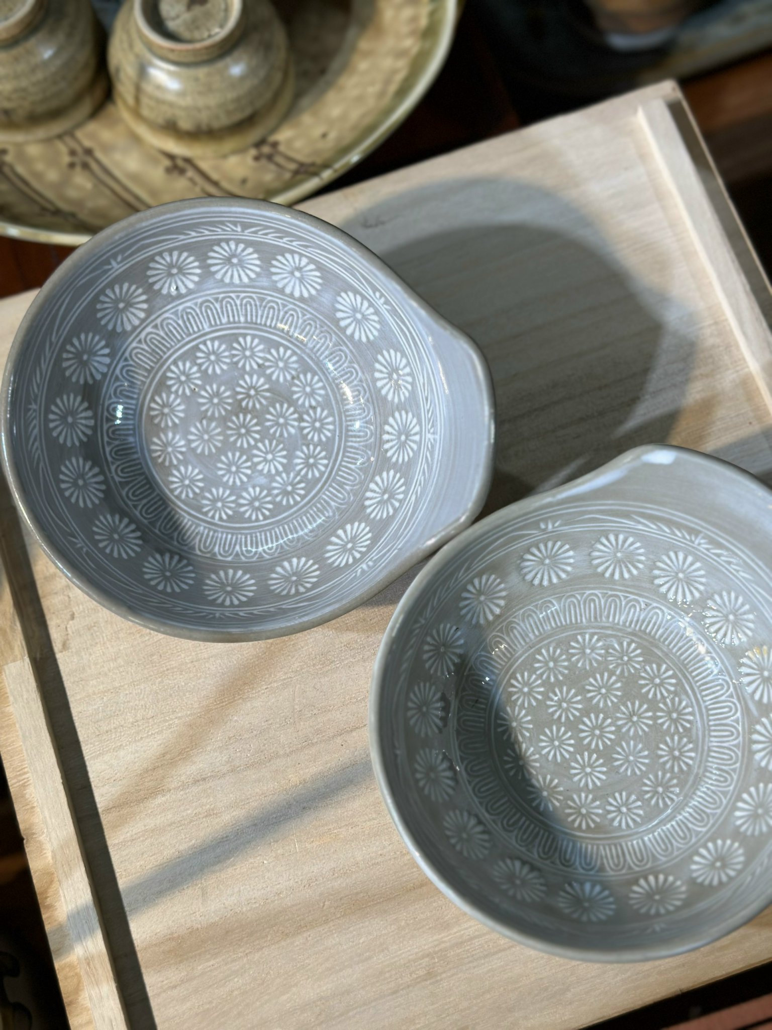 Bát ăn lẩu lòng vẽ hoa L