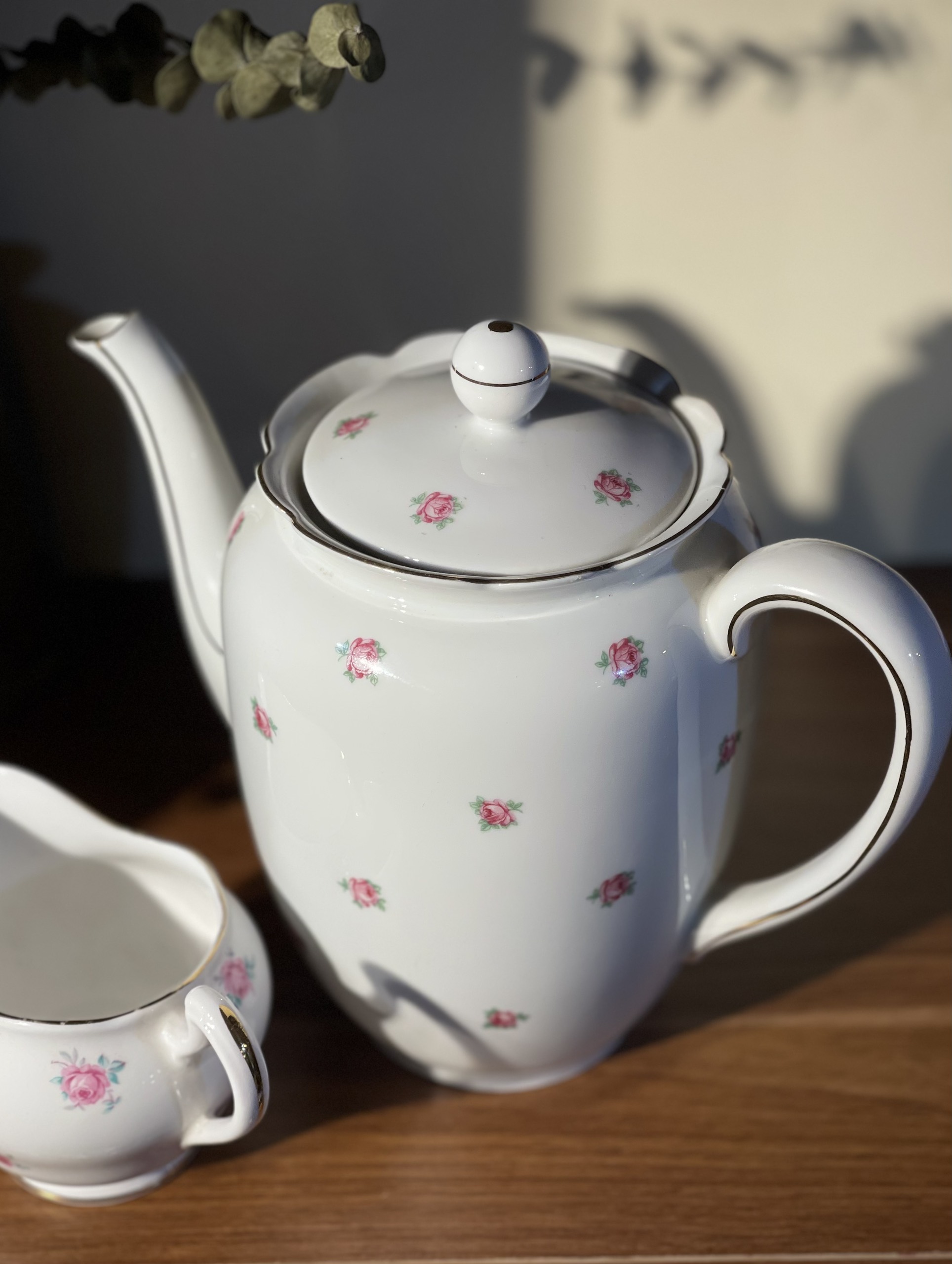 Bình trà sứ xương cao cấp Bavaria