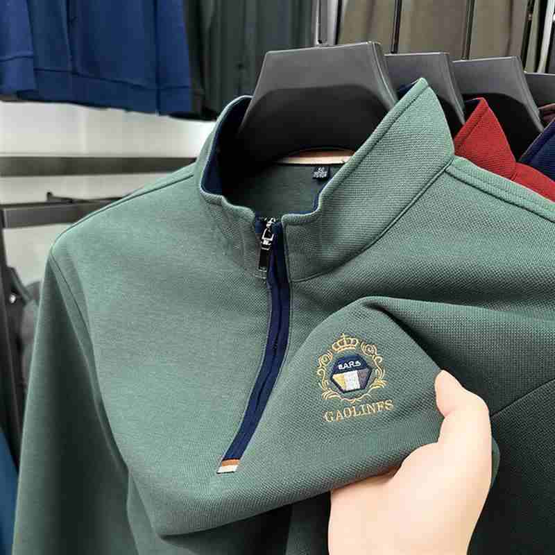 OC753: Áo Thun Nam Top Áo Thun Phong Cách Doanh Nhân Áo Sơ Mi POLO