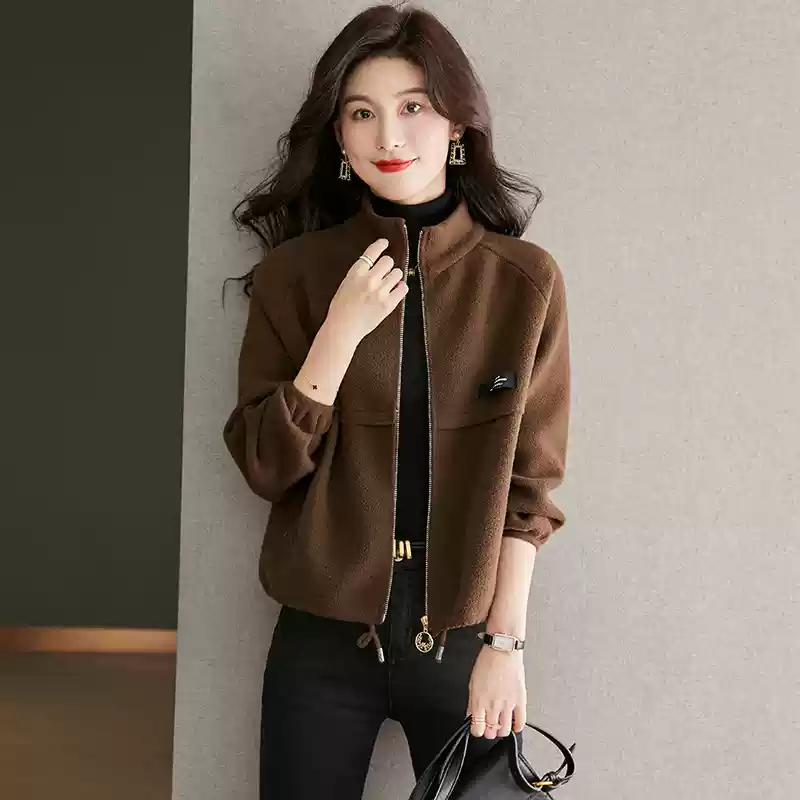 OD1031: Áo khoác nữ mùa thu đông áo cardigan mặc ngoài